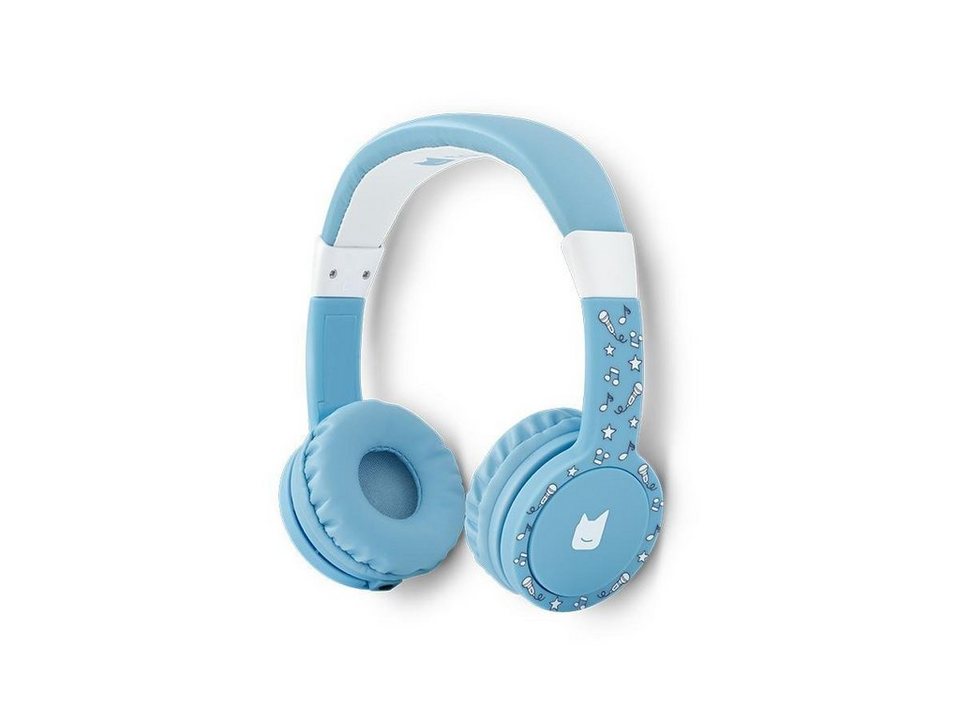tonies Lauscher hellblau Kinder-Kopfhörer (Abnehmbares Klinkenkabel,  Lautstärkebegrenzung, gepolsterte Kopfbügel), Lautstärkebegrenzung auf 85 dB