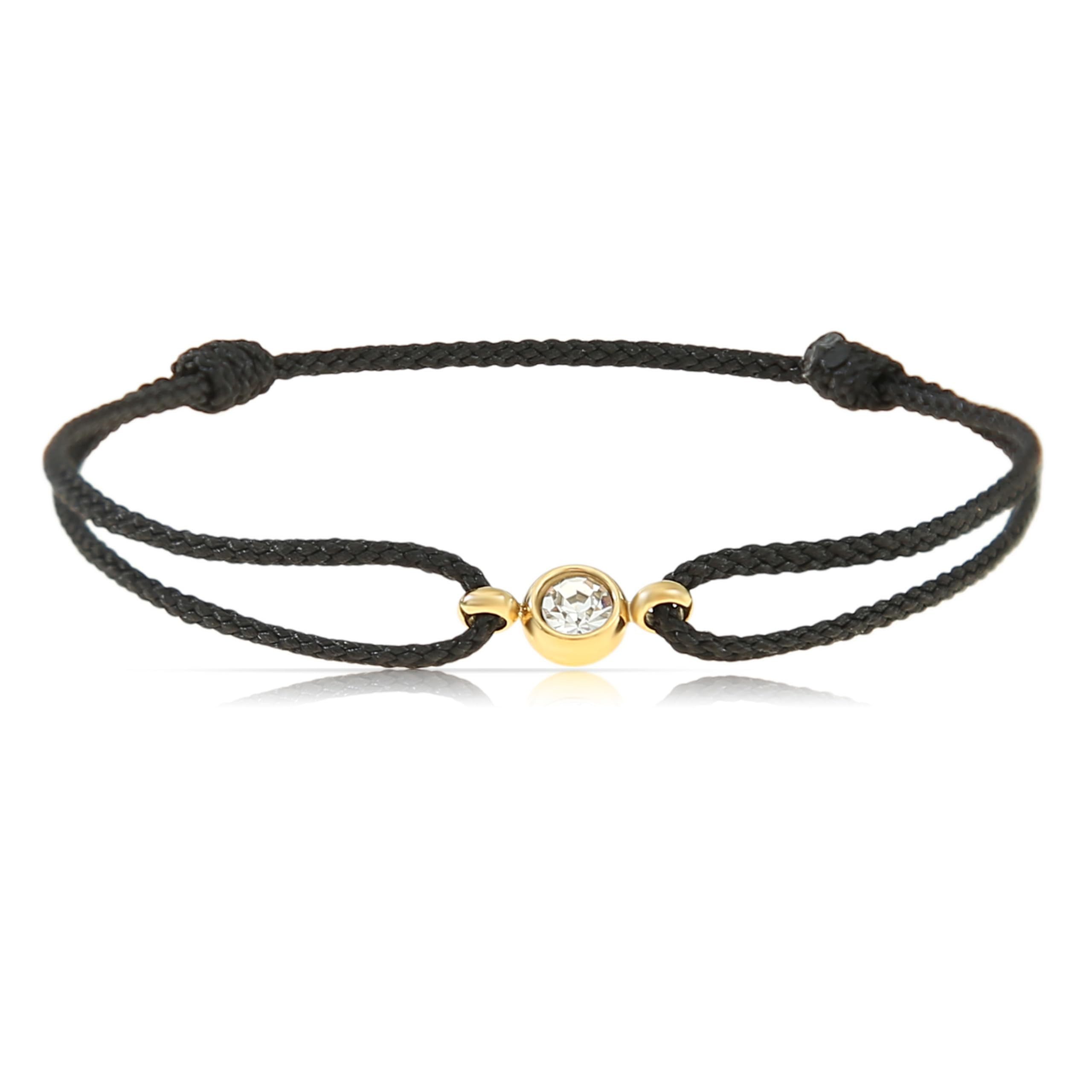 Made by Nami Armband Damen mit Edelstein - Freundschaftsarmbänder, Wasserfester Schmuck Geschenk für Sie