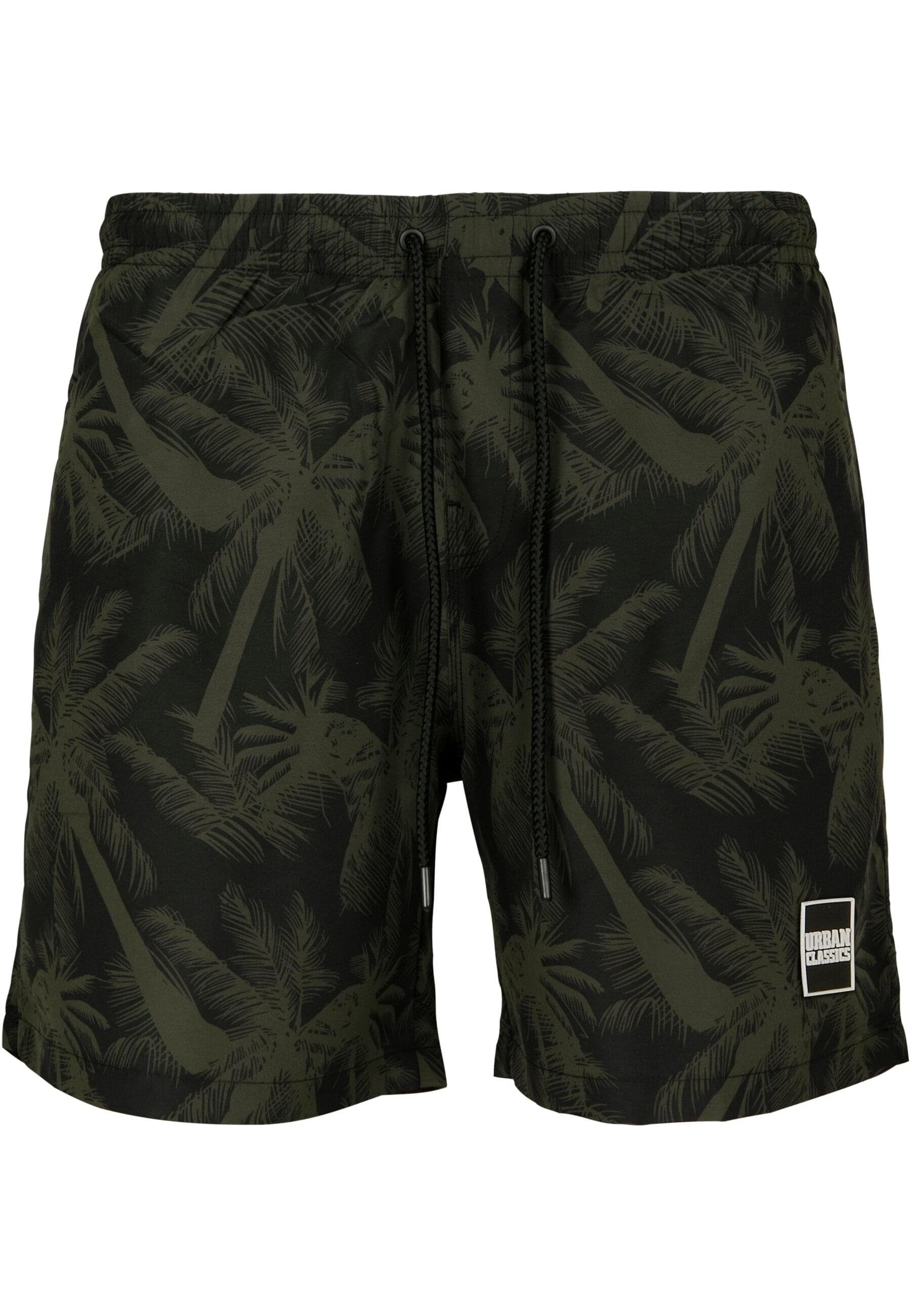 URBAN CLASSICS Badeshorts Urban Classics Herren Pattern Swim Shorts