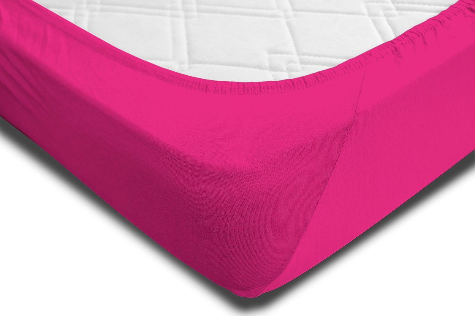 One Home Spannbettlaken Kids Line, Jersey, Gummizug: rundum, (1 Stück), für Kindermatratzen und Babymatratzen