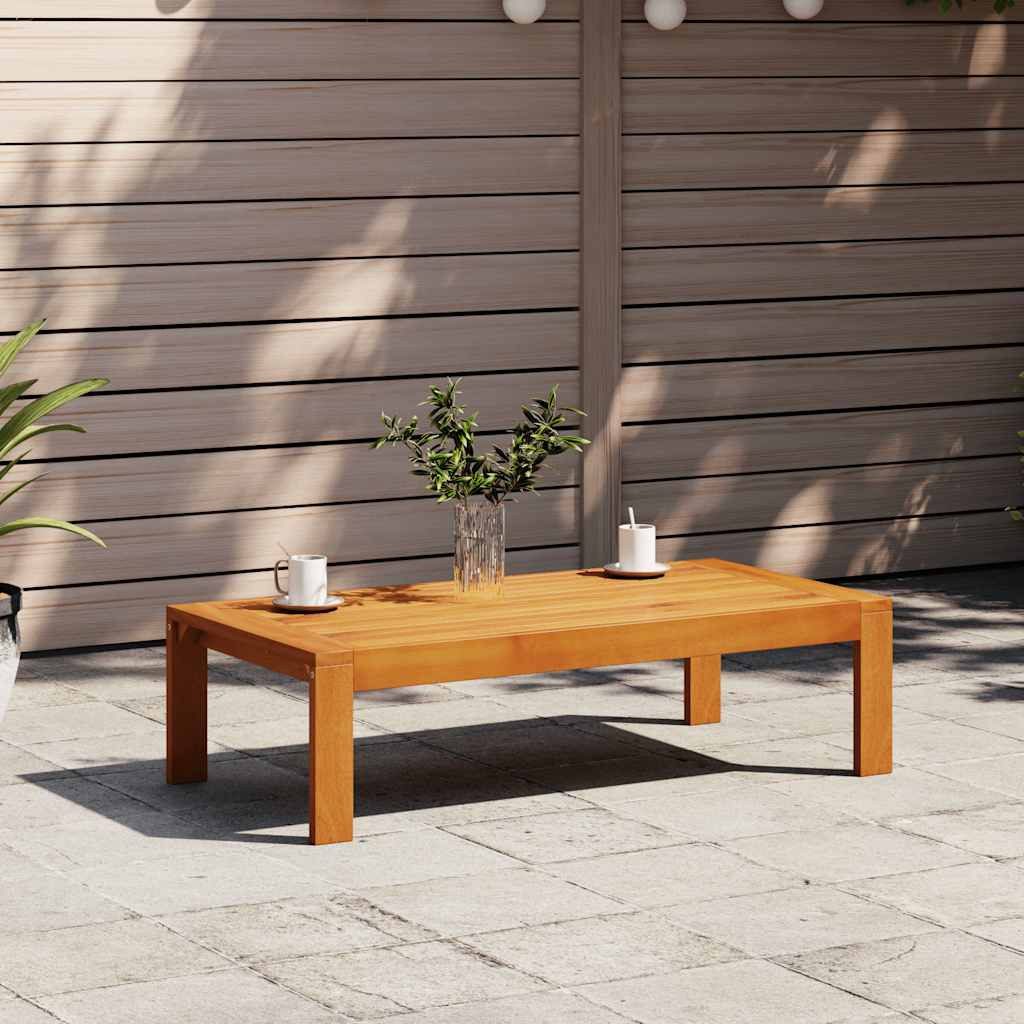 vidaXL Sofaelement Gartentisch 100x50x27 cm Massivholz (1 St)