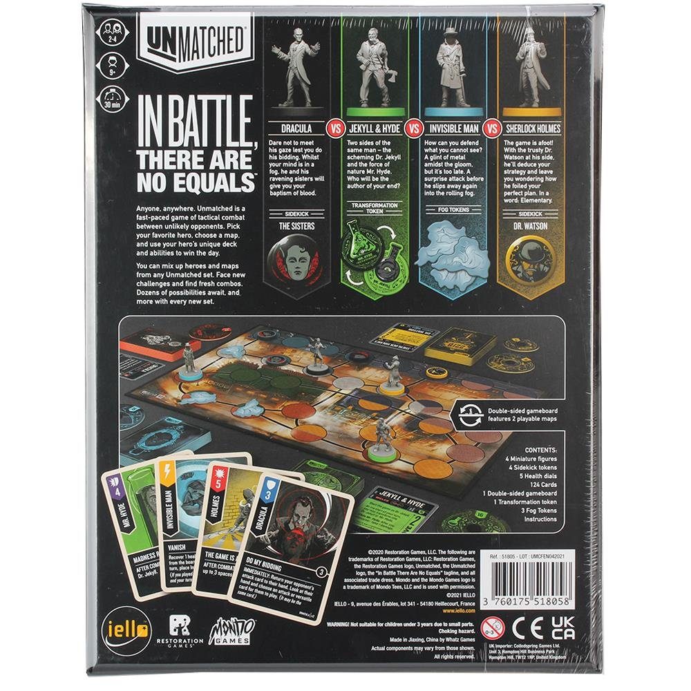 Restoration Games Spiel Unmatched: Cobble & Fog englisch