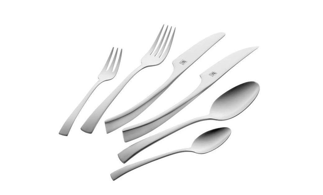 Zwilling Besteck-Set Besteck Set Bellasera Mattiert 72-tlg 12 Personen Edelstahl Matt (72-tlg)