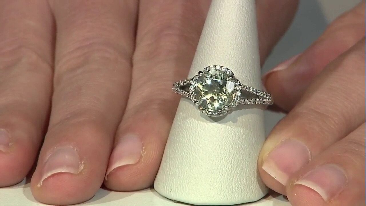 Cavill Silberring Brasilianischer grüner Amethyst & günstig online kaufen