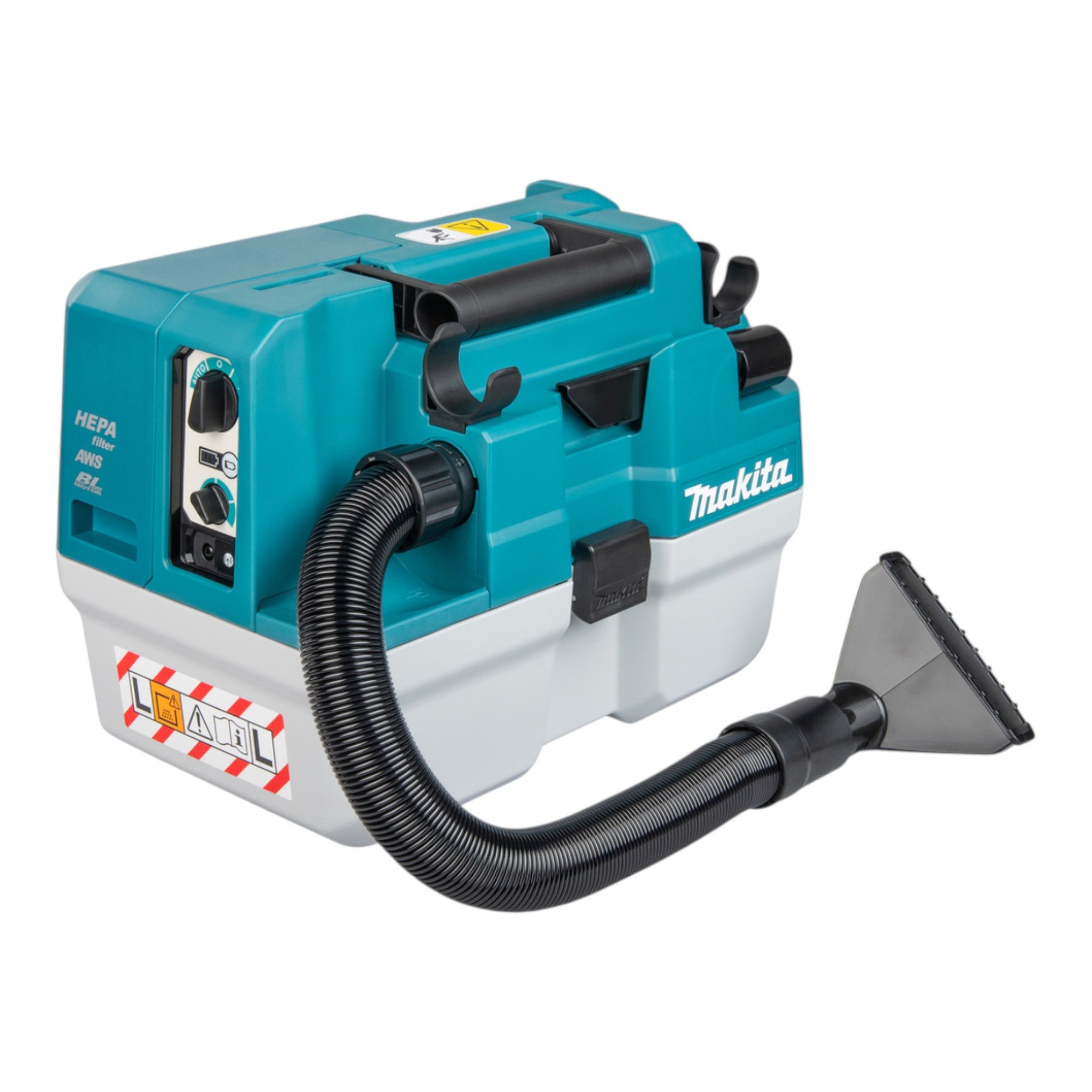 Makita Akku-Handstaubsauger VC 013 GLZ03 Staubsauger 40V max. 7,5 l Staubklasse L - ohne Akku, Lad