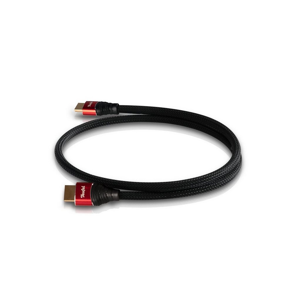 Teufel HDMI-2.0-Rundkabel 0,75 m Audio-Kabel, (75 cm)