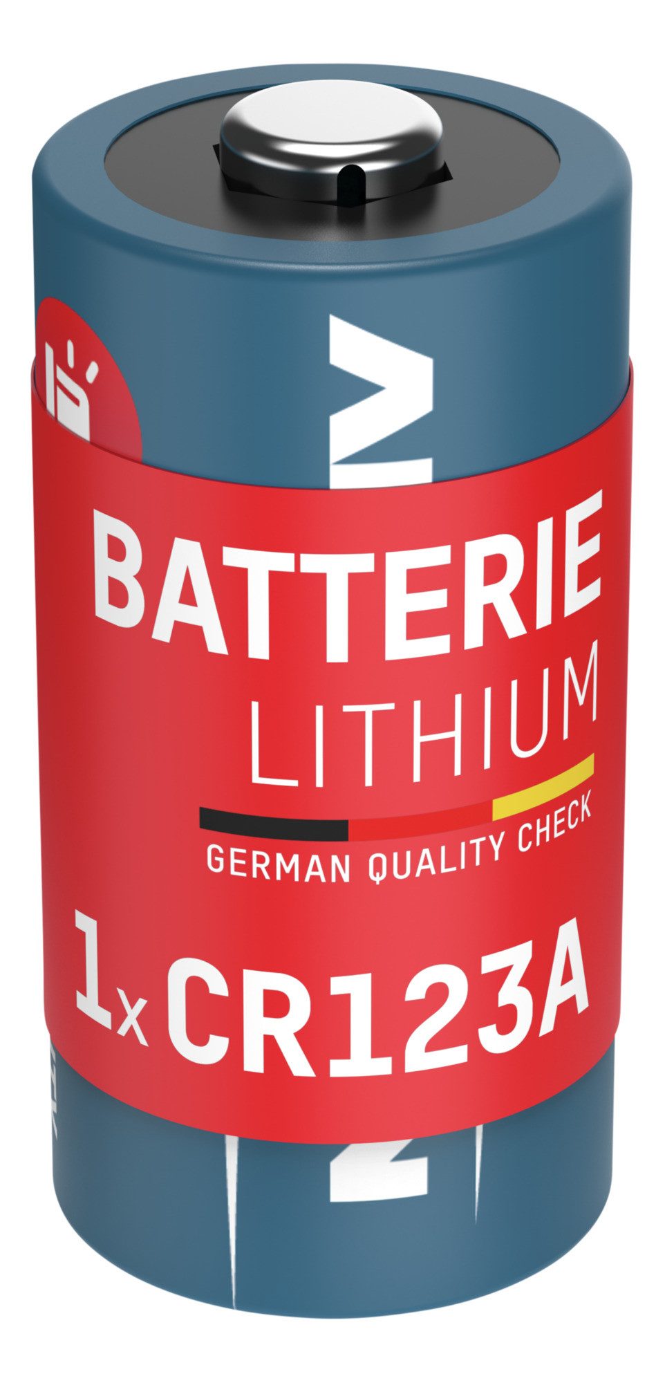 ANSMANN AG Lithium Batterie CR123A, lange Haltbarkeit Sicherheitssysteme, 3V Batterie von ANSMANN AG