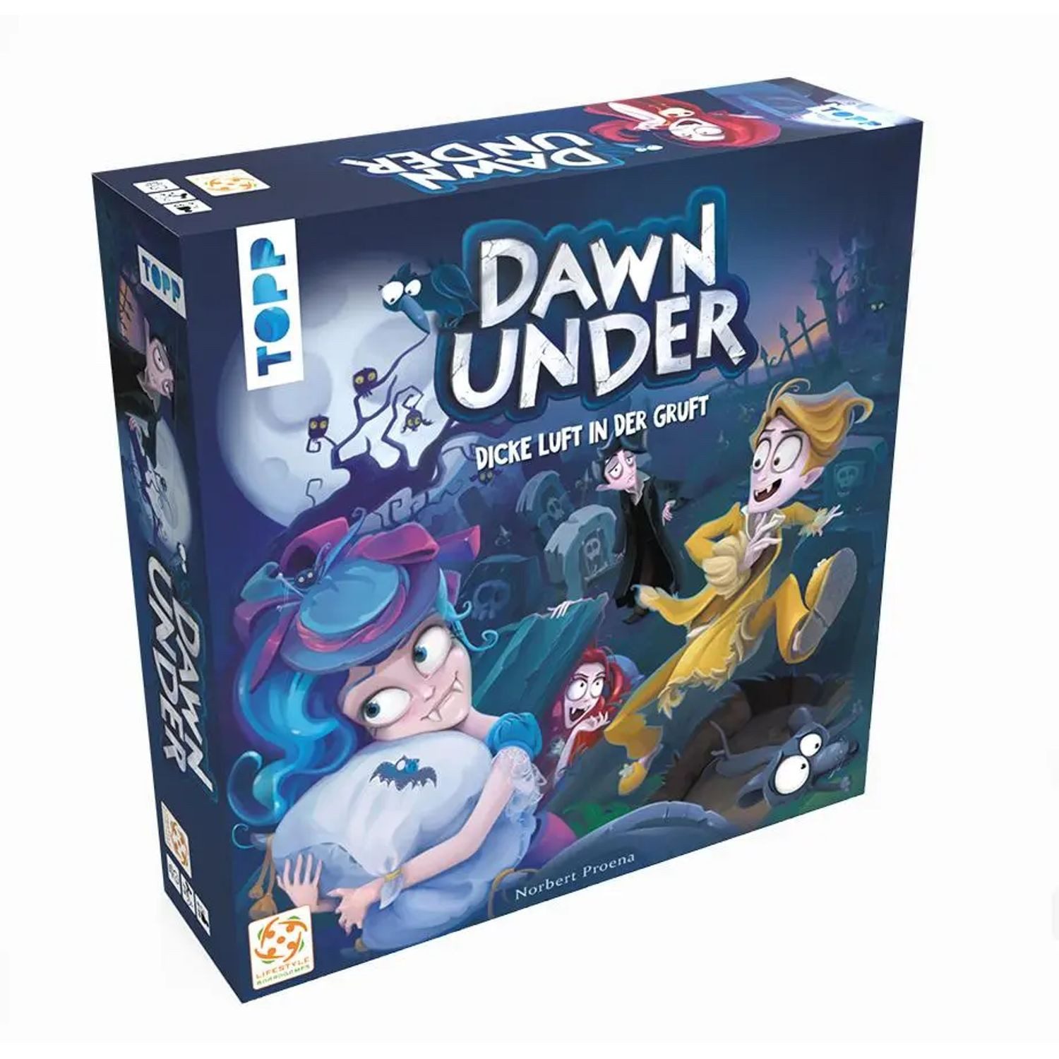 frechverlag Spiel Dawn Under - Dicke Luft in der Gruft. Neuausgabe des Deutschen...