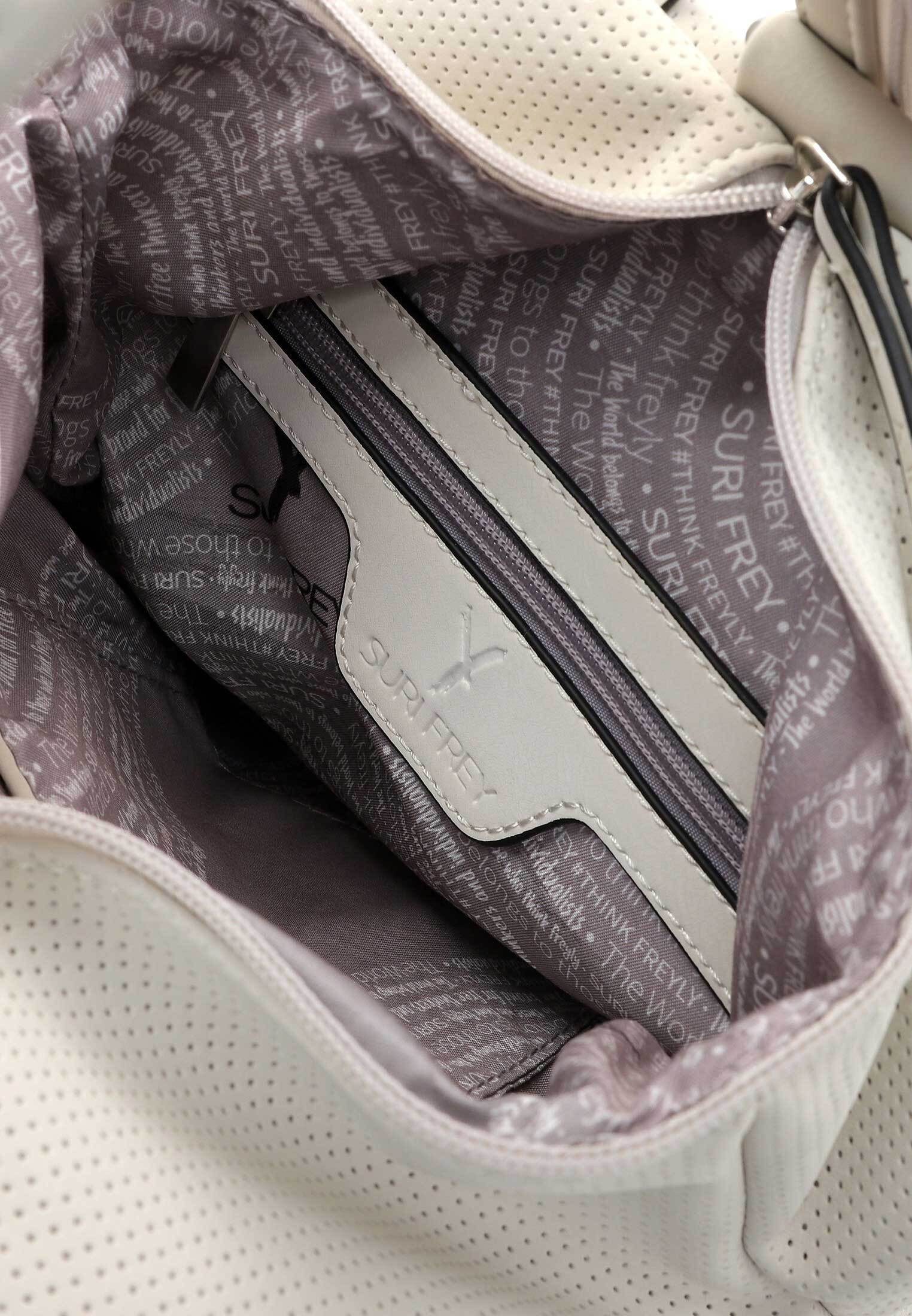 SURI FREY Cityrucksack SFY Romy, Logo Anhänger