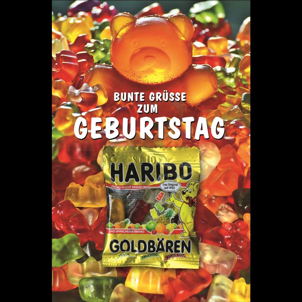 Grußkarten Geburtstag - Glückwunschkarte im Format 11,5 x 17 cm mit Umschlag