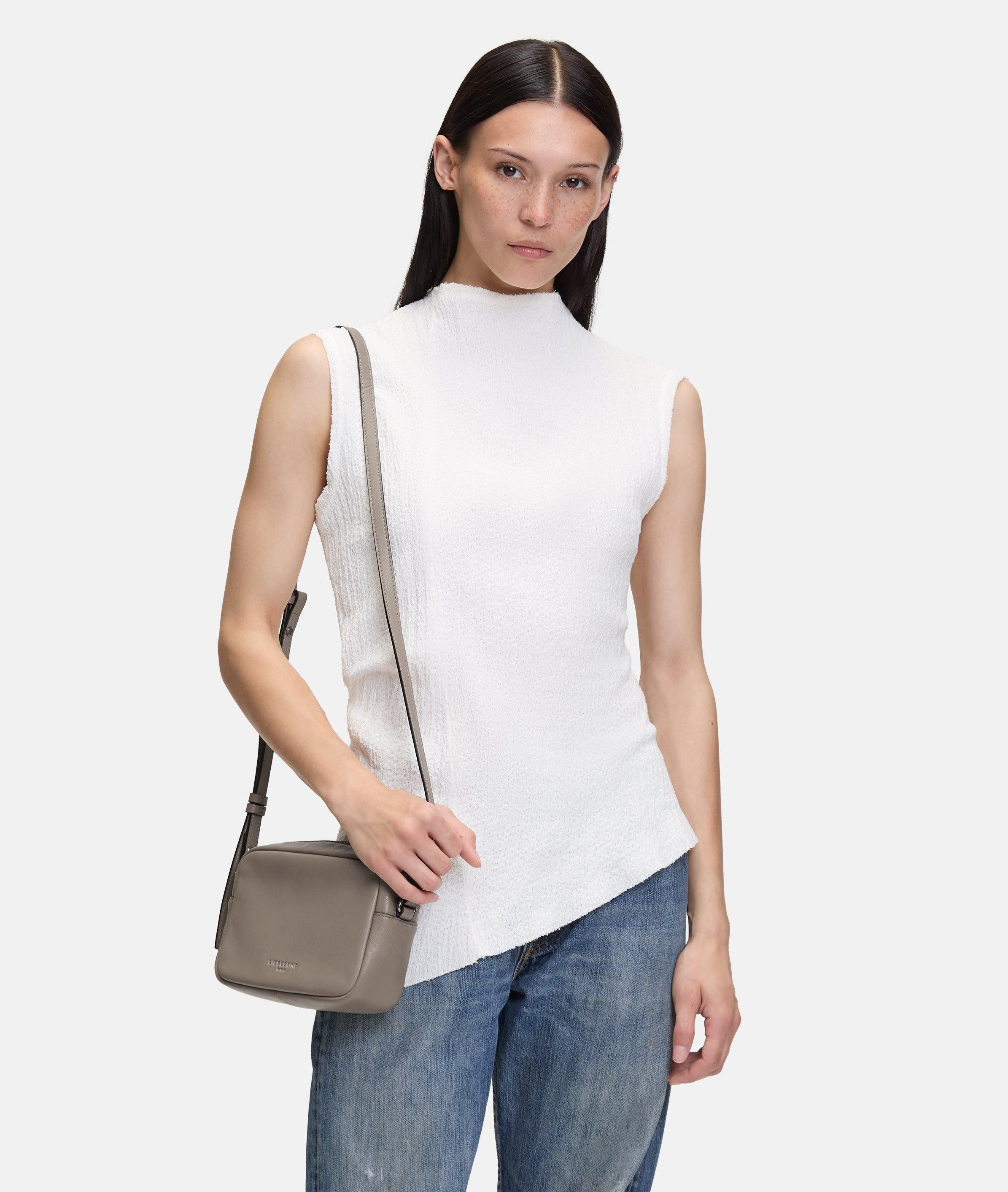Liebeskind Berlin Umhängetasche Ella Camera-Bag S, Kleine Camera Bag aus weichem Leder