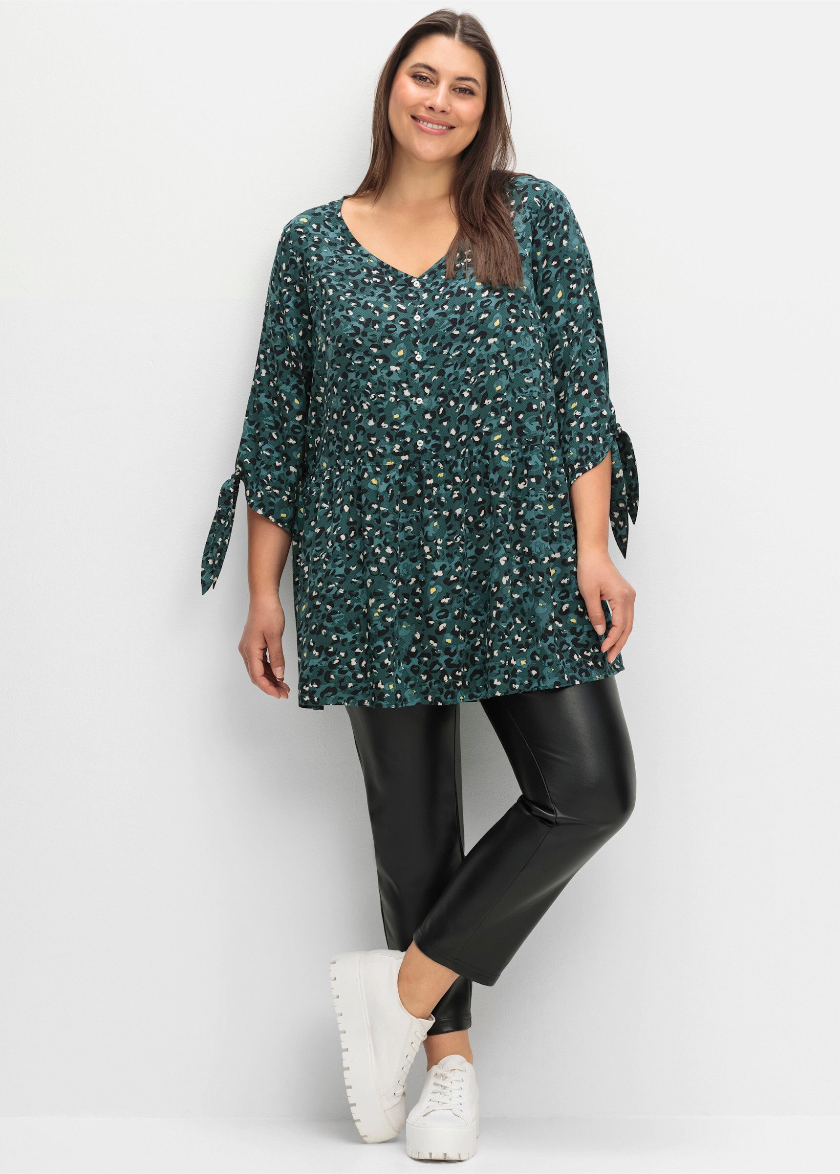 Sheego Klassische Bluse Tunika . günstig online kaufen