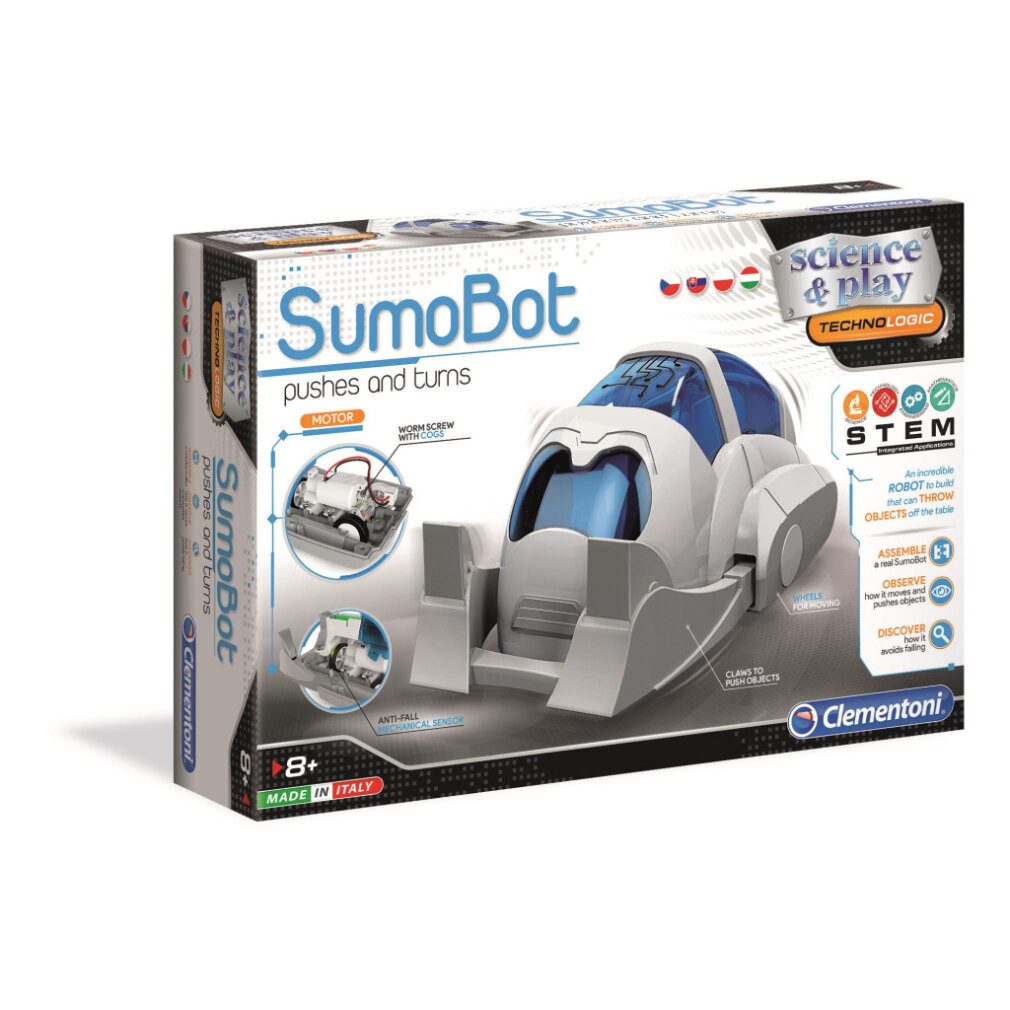 Clementoni® Spiel SumoBot Baukasten