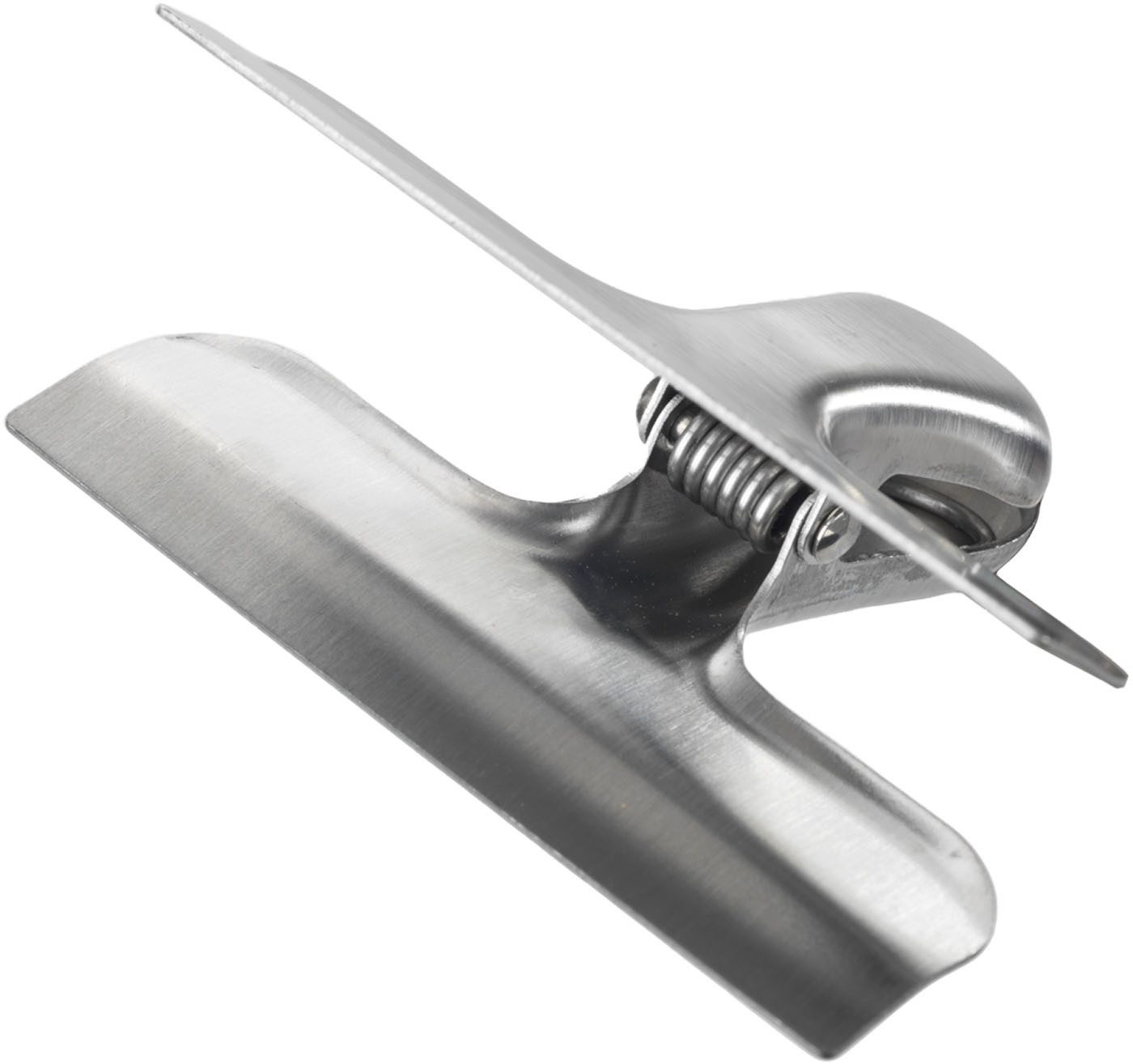 Maximex Verschlussklammer Edelstahl (Set, 10-tlg), Verschlussclips für Lebensmittelverpackungen, verschließen aromafrisch