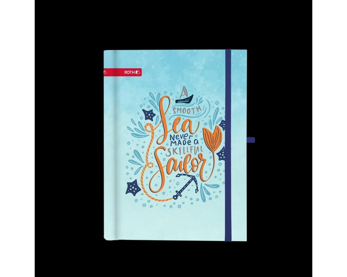 Thumbnail - Roth Schulheft Roth Schülerkalender Sea 16,5x23cm, versteckte Wire-O-Bindung