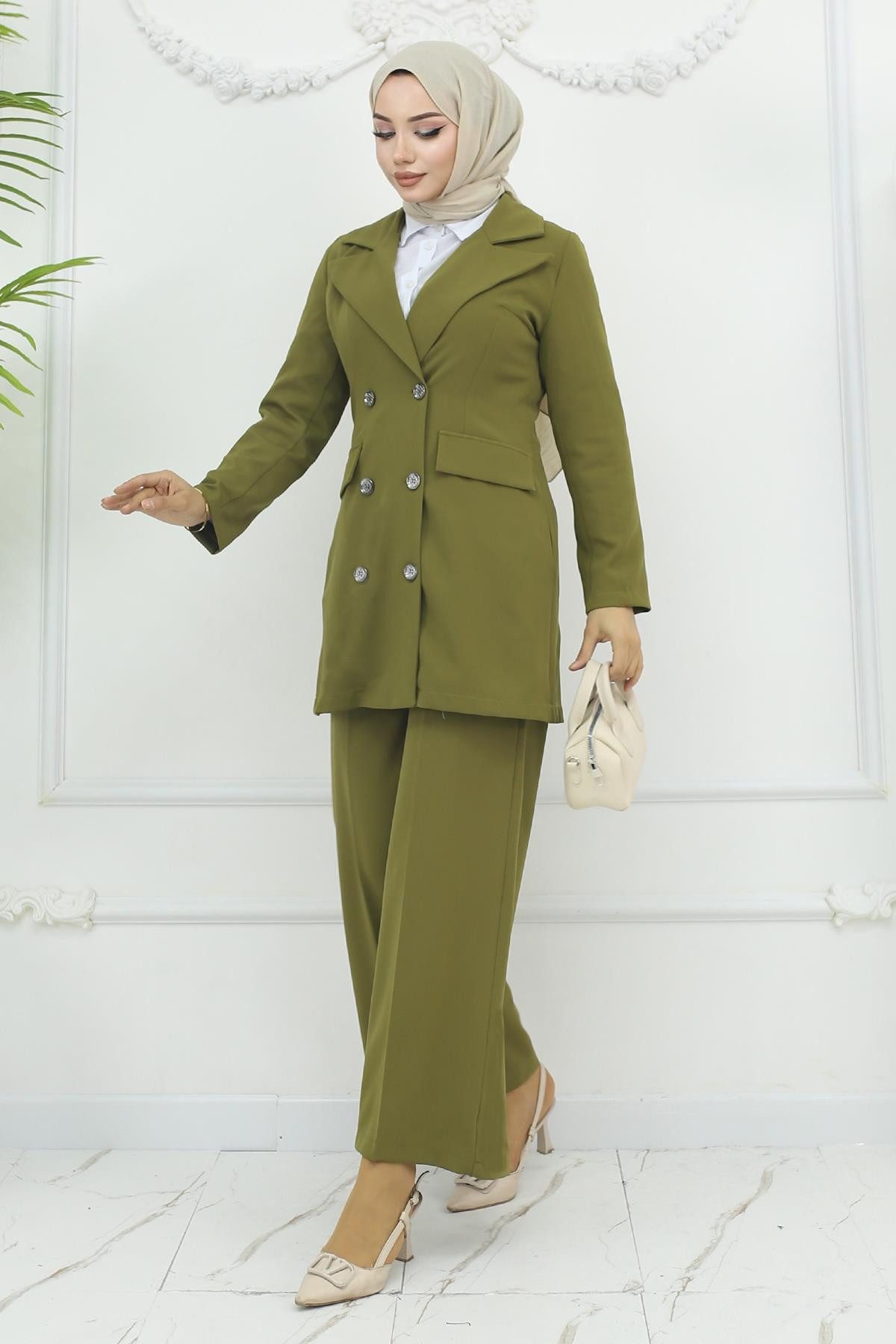 MODAMİHRAM Tunika KleidJacket Anzug