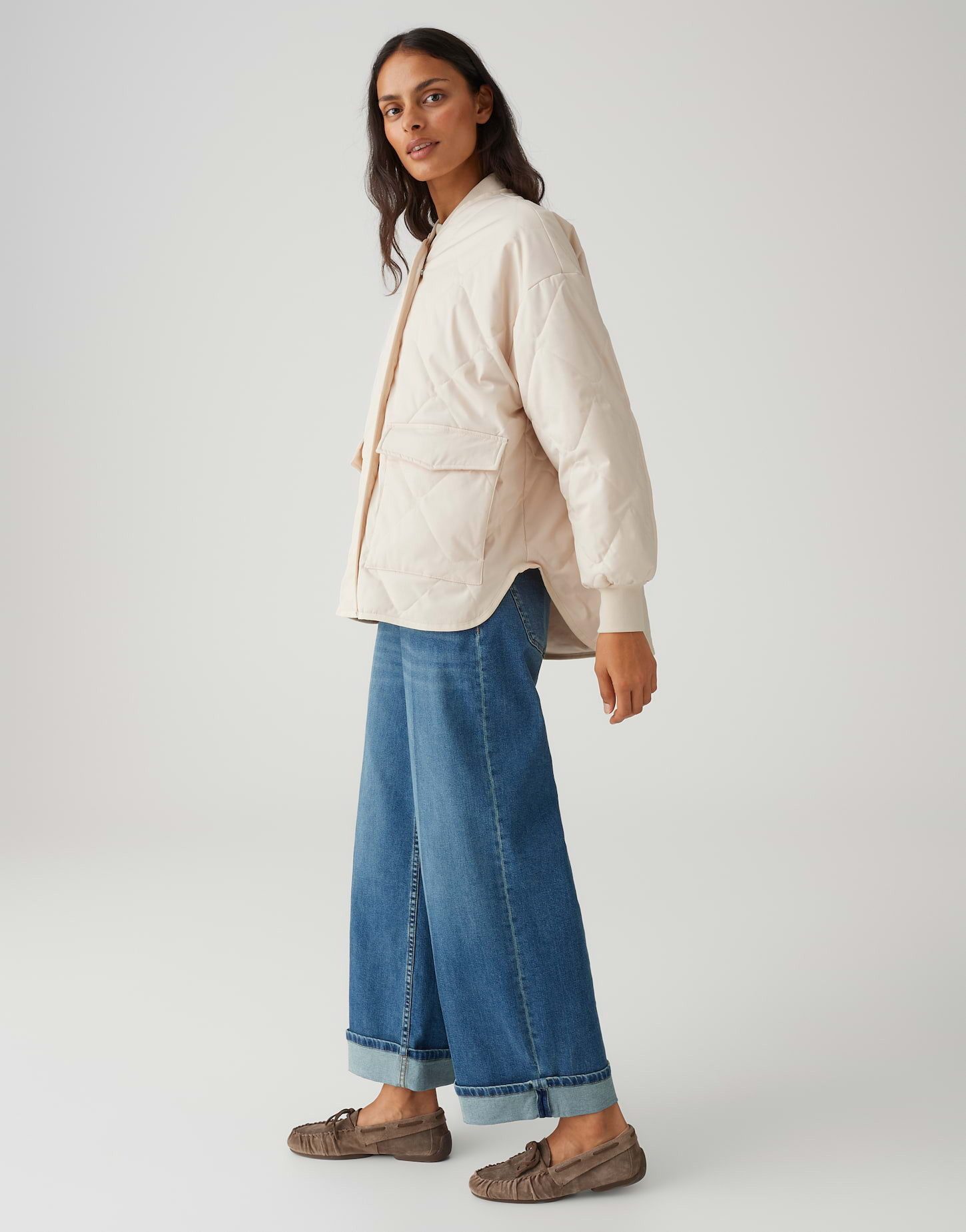OPUS Winterjacke HELLSY mit Steppung Weite Passform, leicht ausgestellter Schnitt, überschnittene Schulter