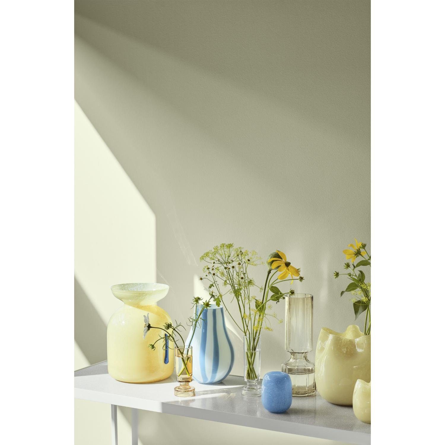 Broste Copenhagen Dekovase Vase Petra Glas Smoke (M)