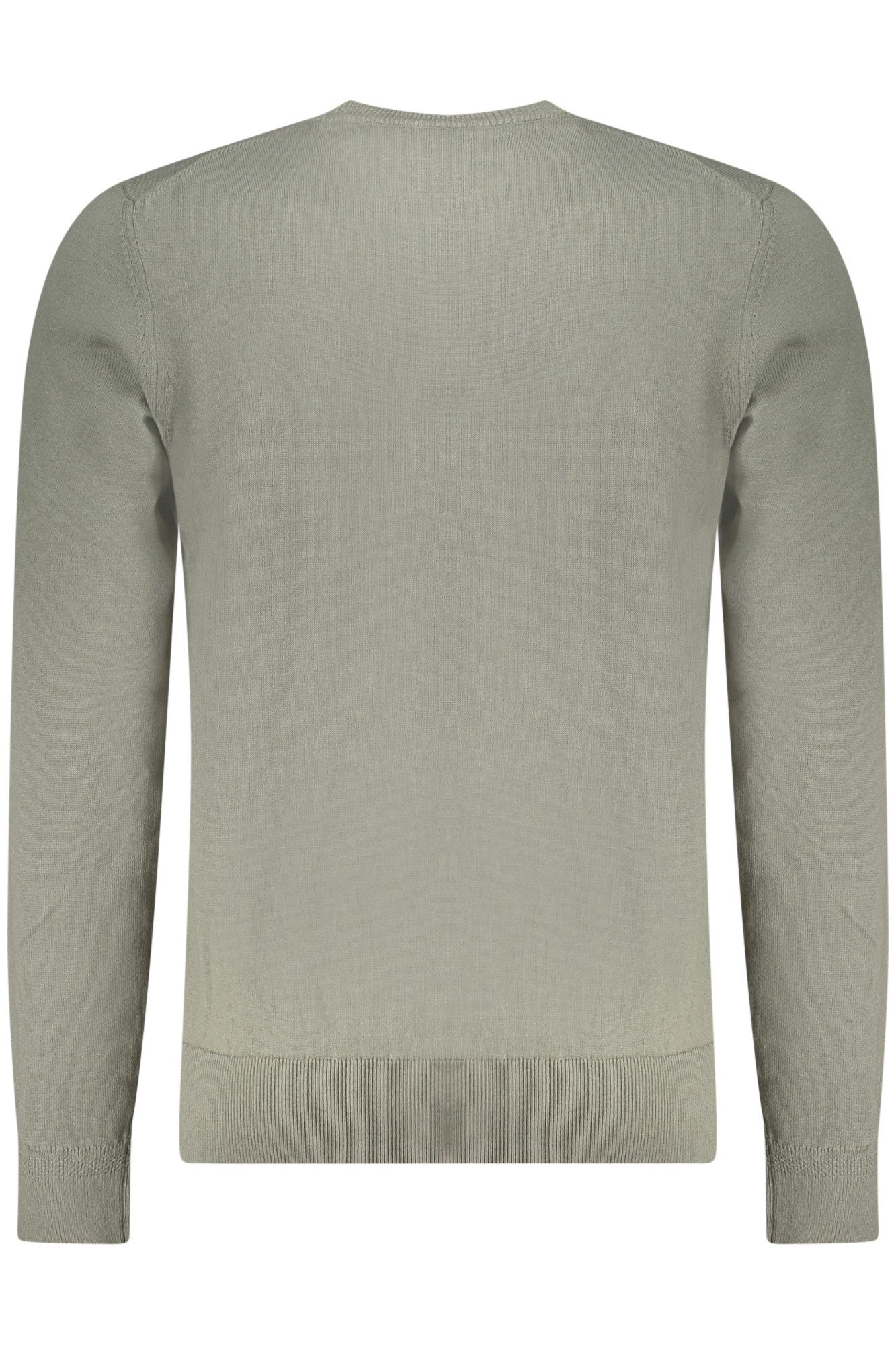 BOSS Strickpullover Grüner Herren Pullover aus recycelter Baumwolle mit Log günstig online kaufen