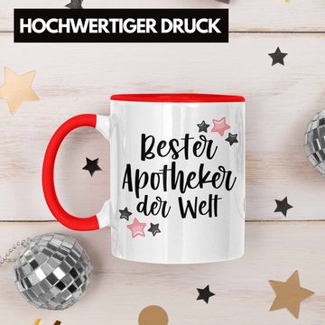 Trendation Tasse Trendation - Apotheker Geschenk Tasse Kaffeetasse Kaffeetasse Bester Apotheker Pharmazeut Arzneikundiger