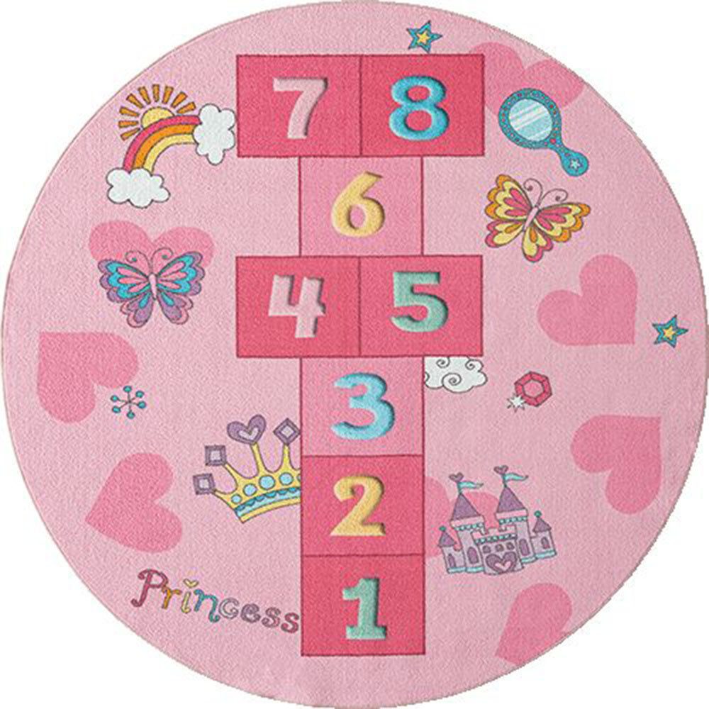 the carpet Teppich Happy Life round, günstig online kaufen