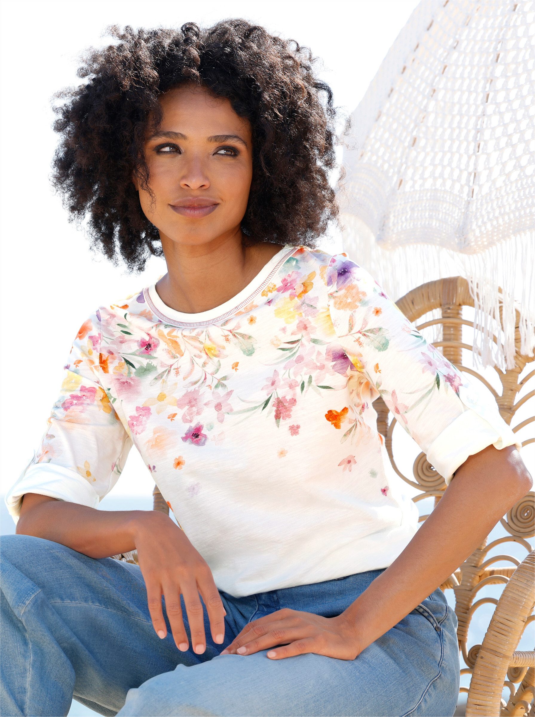 heine T-Shirt 3/4-Arm-Shirt