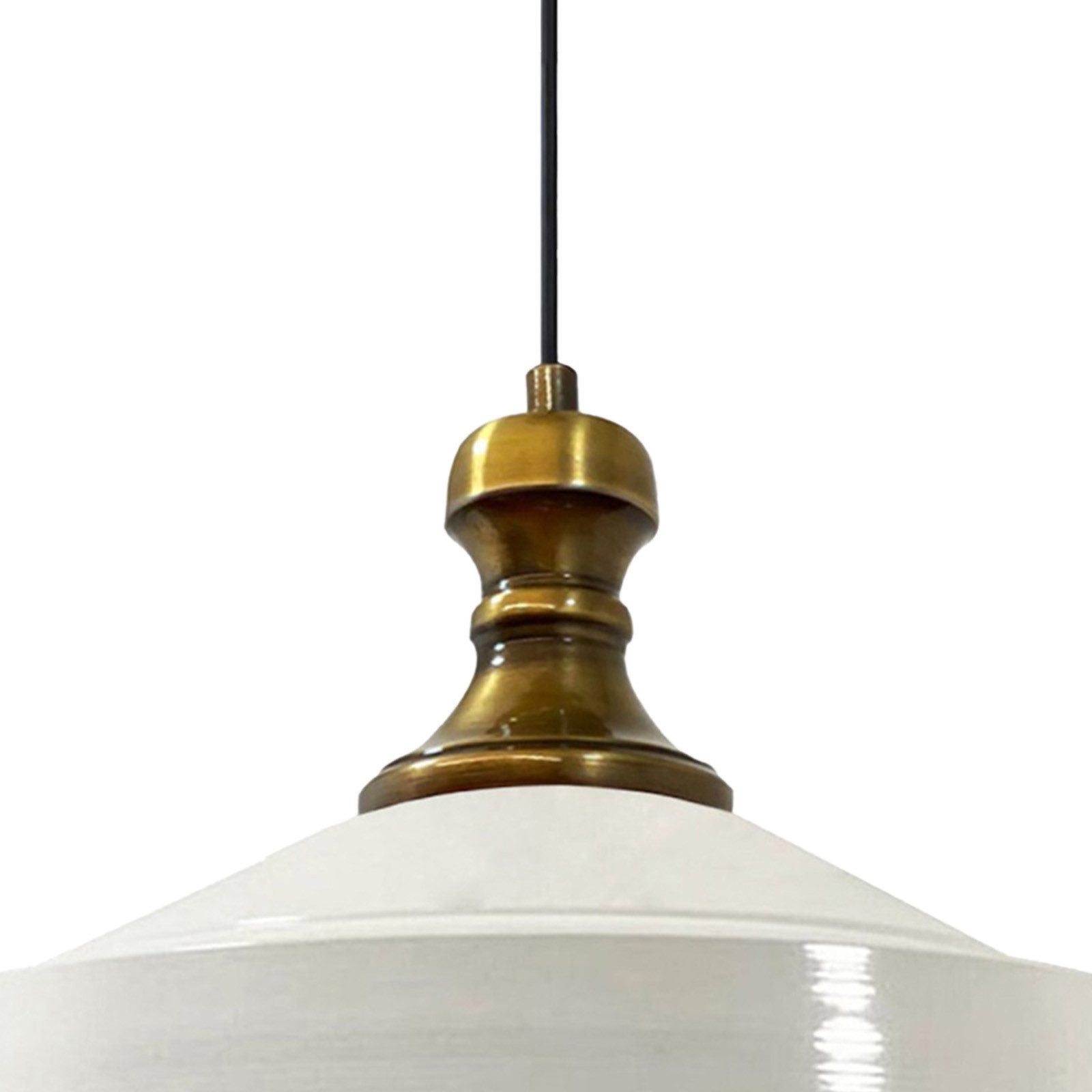 Bamyum Pendelleuchte Bamyum Asletl-Knob Industrie Pendelleuchte, 41 cm Moderne Metall Lampe