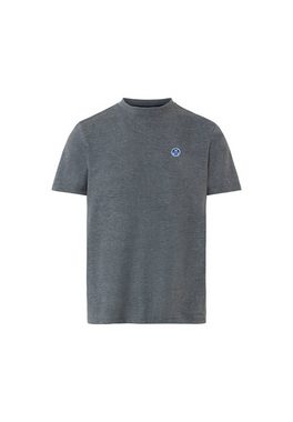 North Sails T-Shirt T-Shirt mit Logo-Aufnäher mit klassischem Design