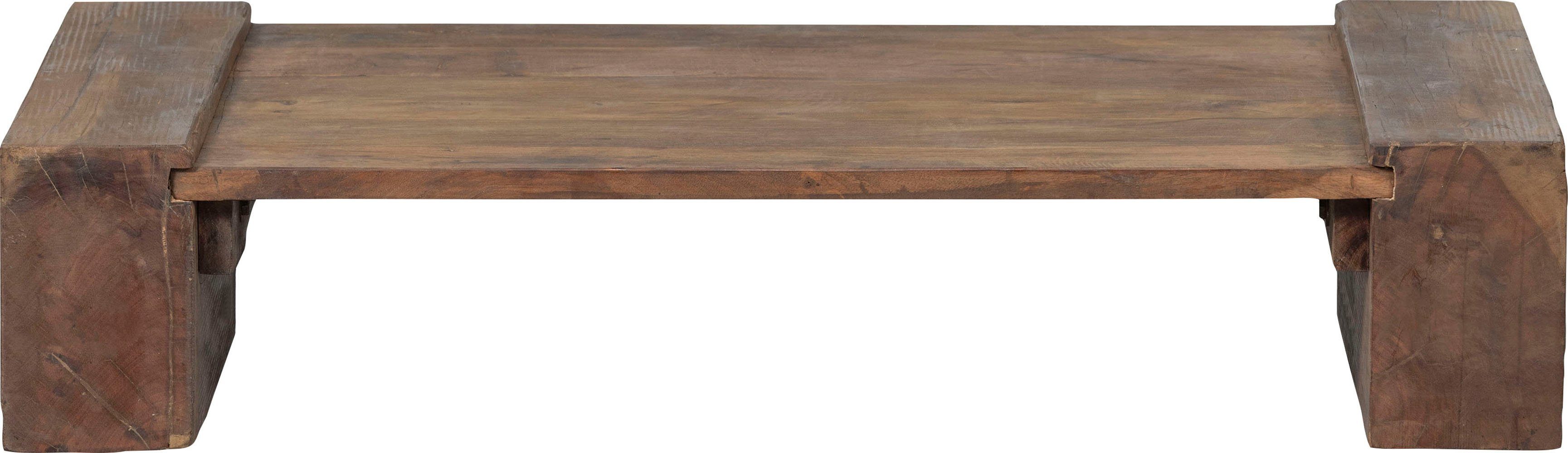 WOOOD Couchtisch Cuno, klare Linien, aus Mangoholz, H 30 cm x B 70 cm