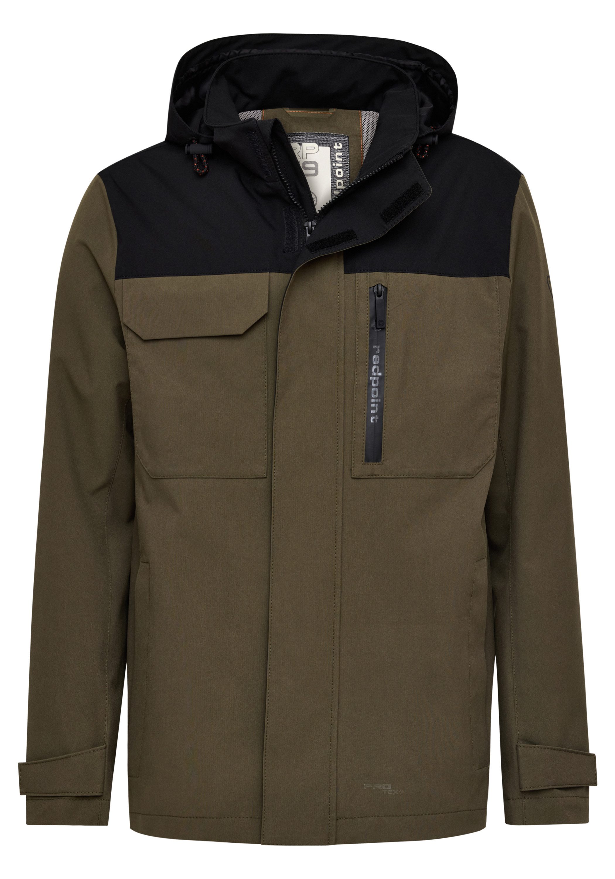 Redpoint Funktionsjacke Luke Wasserdichte Outdoorjacke mit Kapuze günstig online kaufen