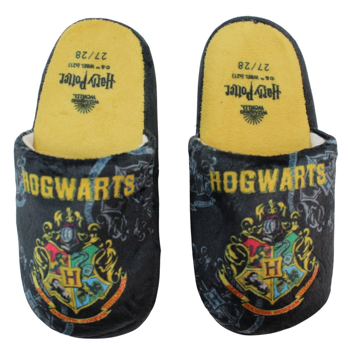 Gr. Harry Harry 34 Hausschuhe Slipper Kinder Hogwarts Potter Gelb Mädchen Pantoffel bis Potter 27