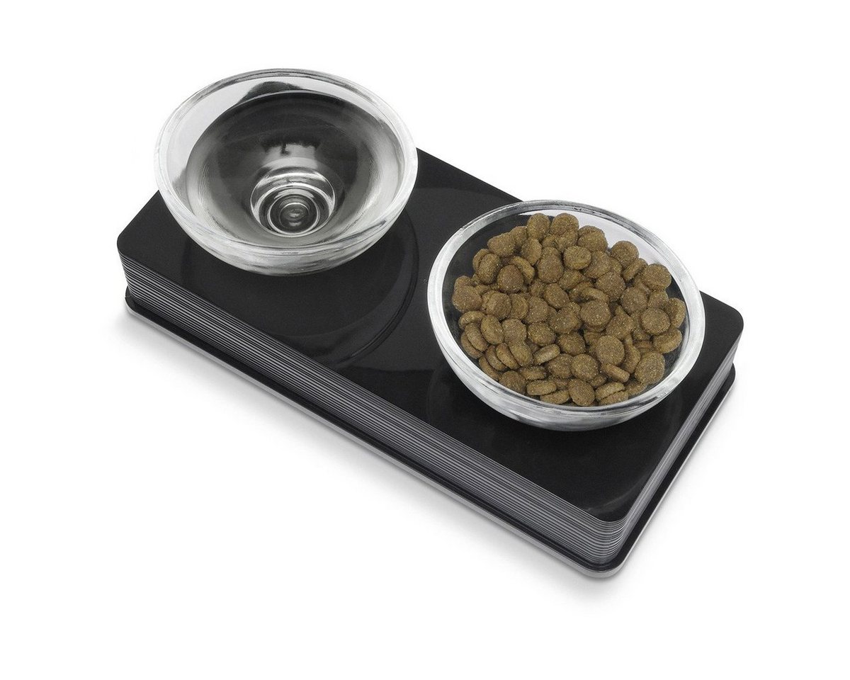Thumbnail - Catit Futternapf Style Glass Diner schwarz