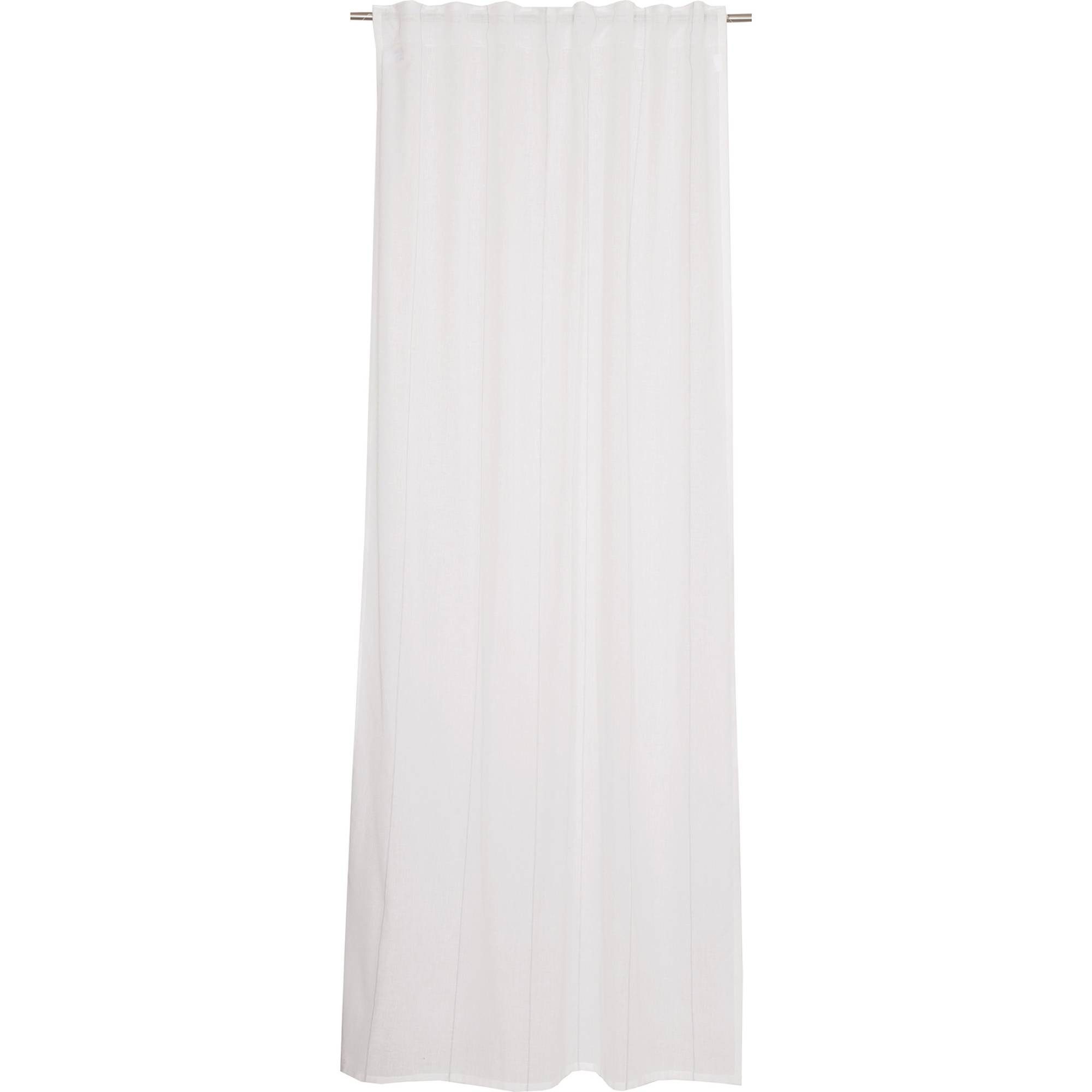 Gardine TREND Halbtransparenter Schlaufenvorhang, Esprit, Schlaufe (1 St), Polyester, 130 x 250 cm in Natur