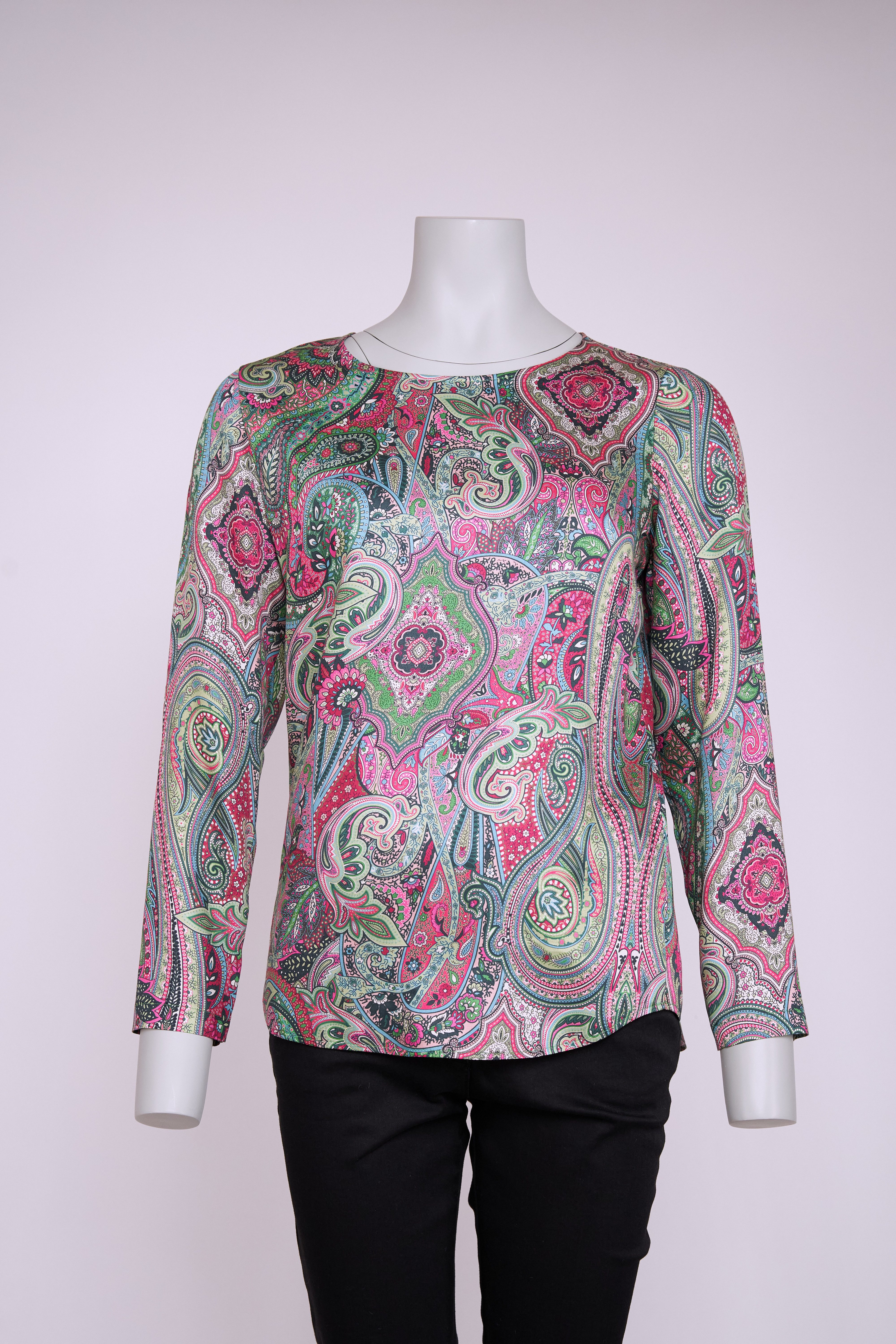 Seidel Moden Langarmbluse mit All-Over Print, günstig online kaufen