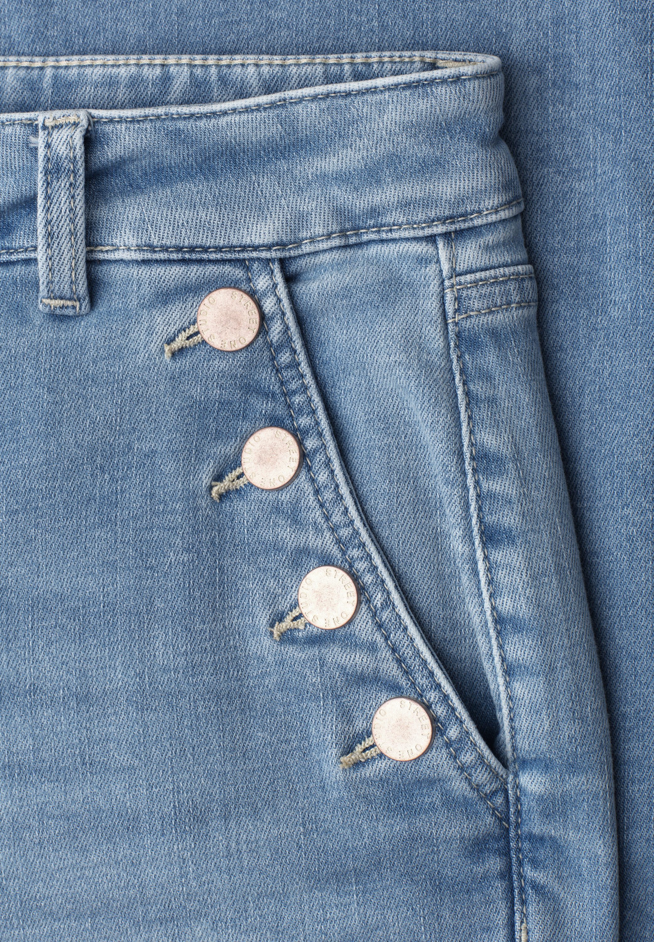 STREET ONE STUDIO Loose-fit-Jeans mit Wide Legs – Bild 3 von 5