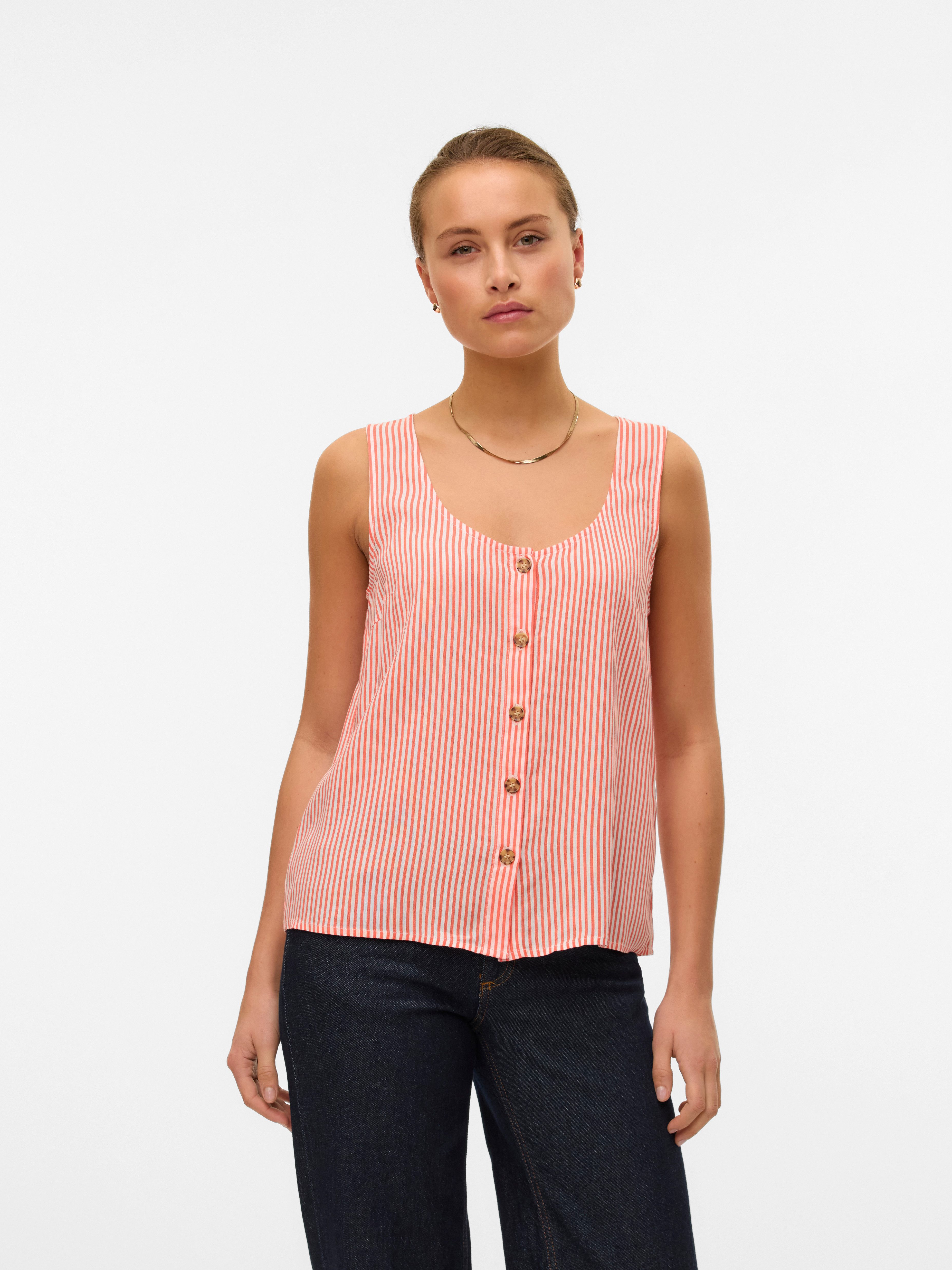 Vero Moda Blusentop VMBUMPY SL SHIRT günstig online kaufen