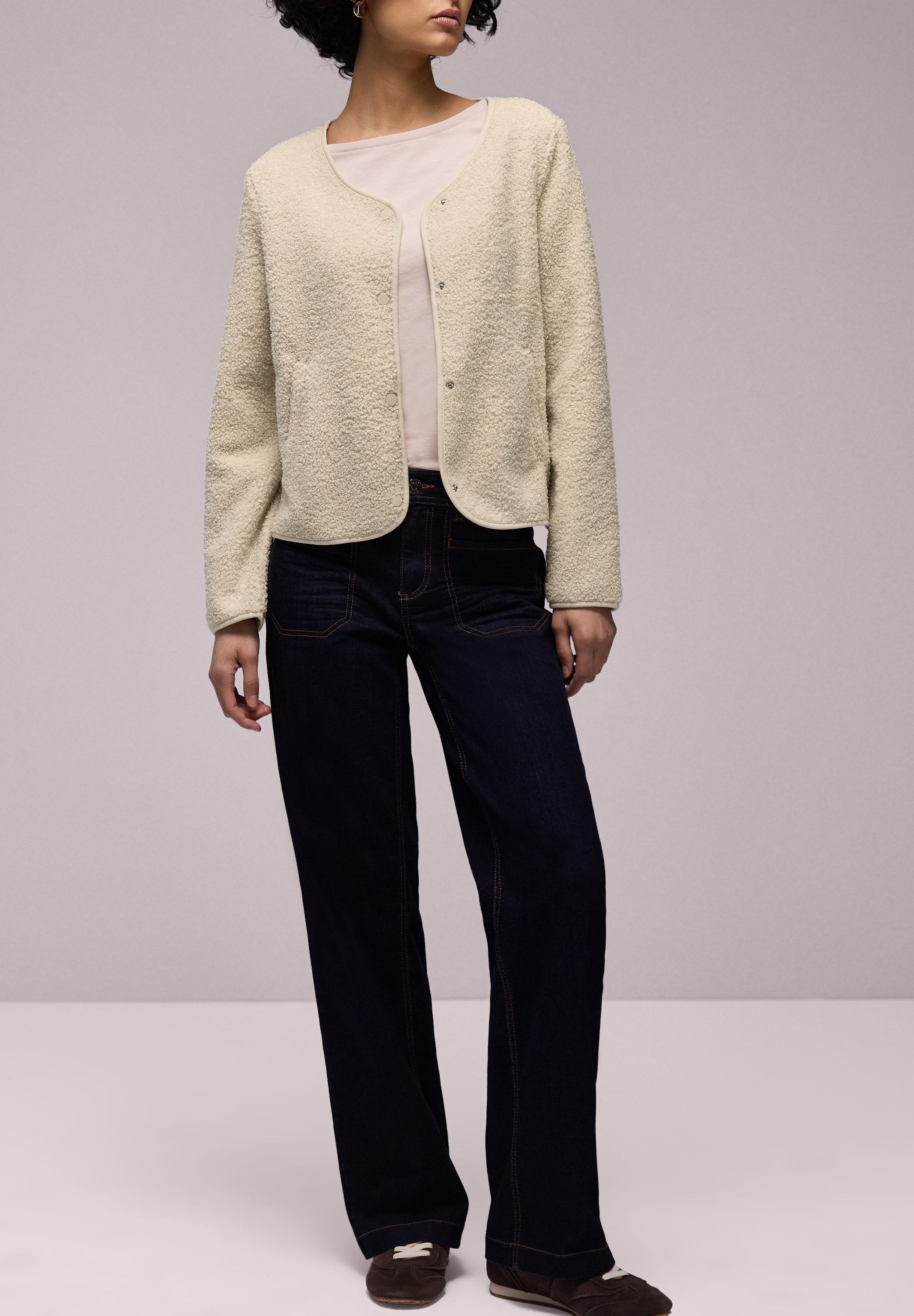 STREET ONE Cardigan mit V-Ausschnitt