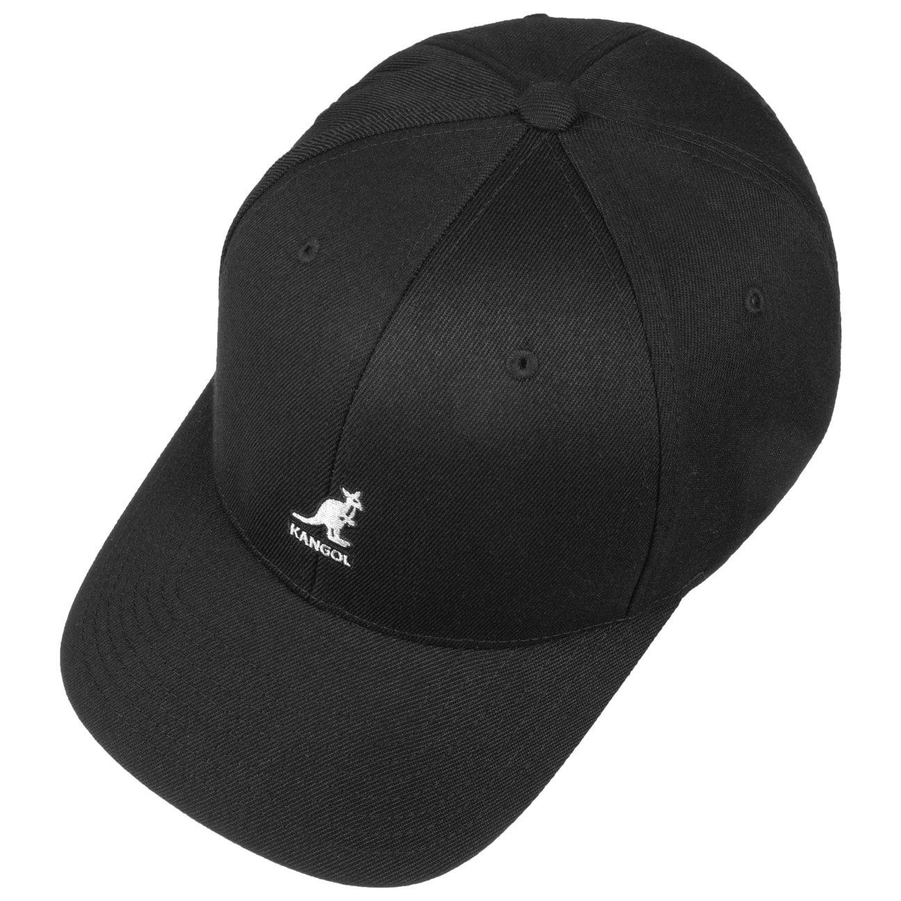 Kangol Baseball Cap (1-St) Baseballcap Hinten geschlossen schwarz