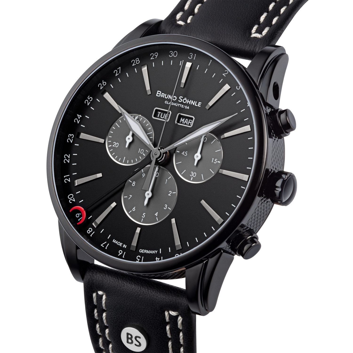 BRUNO SÖHNLE Chronograph Herrenuhr Glashütte Bruno günstig online kaufen
