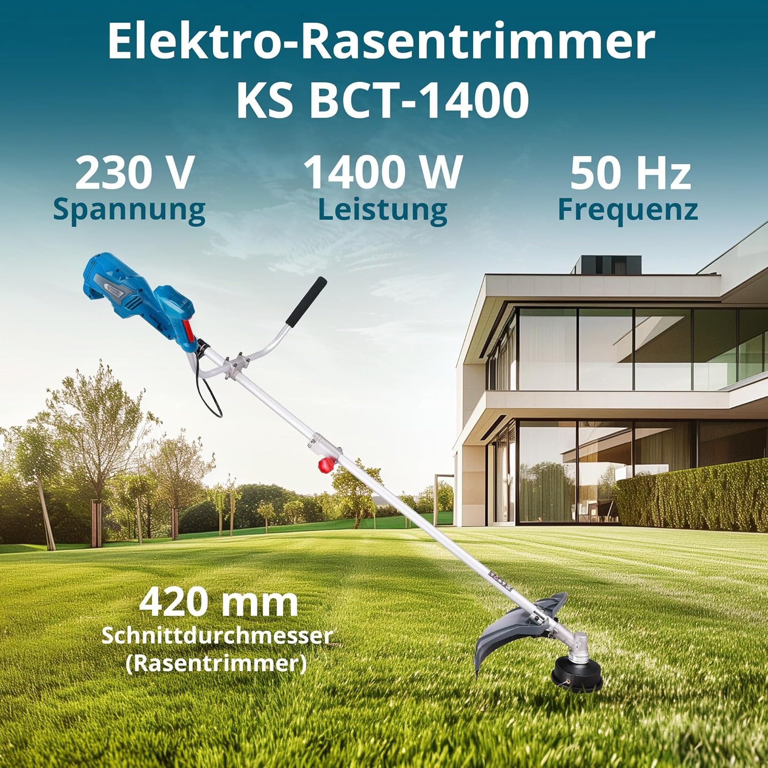 Könner & Söhnen Elektro-Rasentrimmer KS BCT-1400, günstig online kaufen