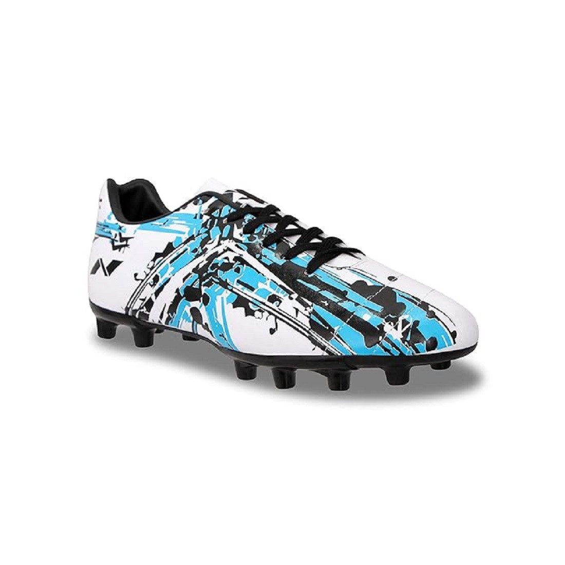 NIVIA Nivia Storm Fußballschuhe, PVC-Kunstleder, TPU-Sohle, Schnürverschluss Fußballschuh (Lieferumfang: 1 Paar Schuhe) Gepolstertes Fußbett