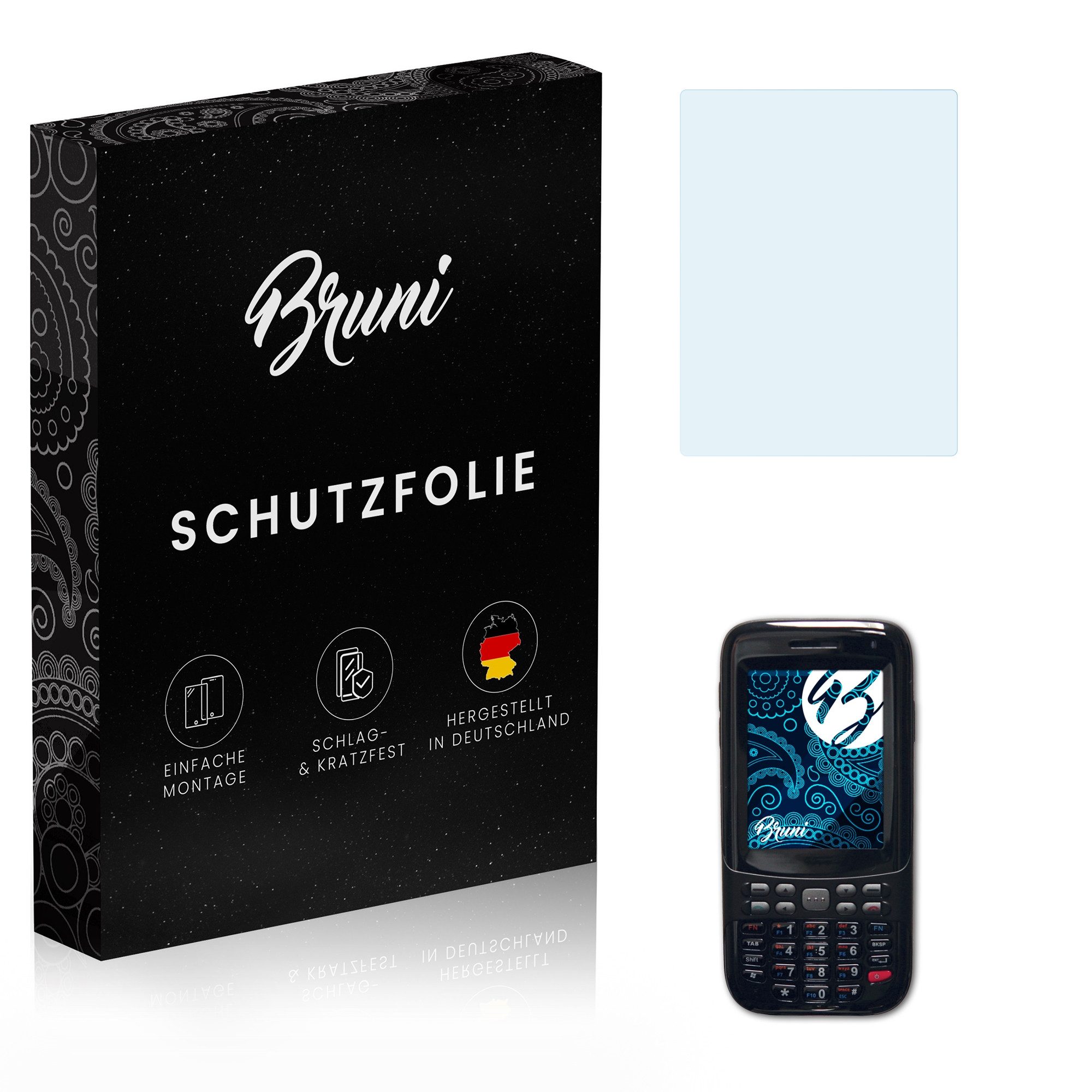 Schutzfolie Glasklare Displayschutzfolie für Dolphin 6000