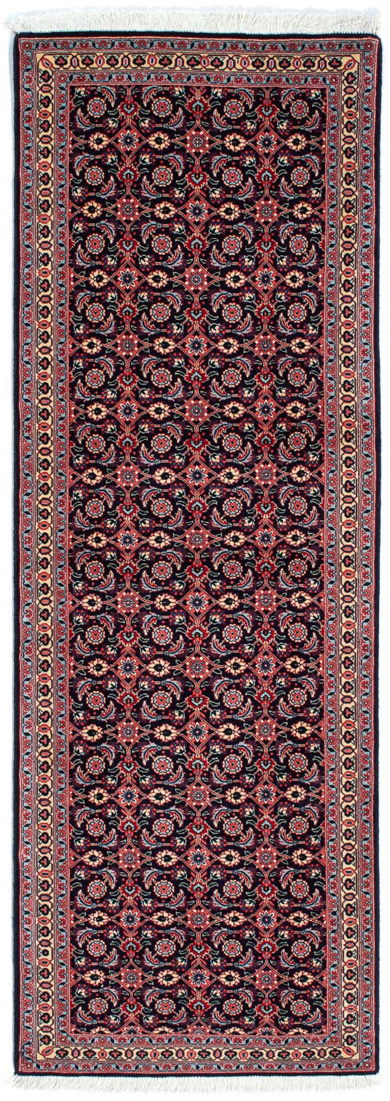 Orientteppich Perser - Täbriz - - rechteckig, mm, 10 morgenland, Höhe: 66 Wohnzimmer, x Handgeknüpft, mit Zertifikat cm Einzelstück 197 mehrfarbig