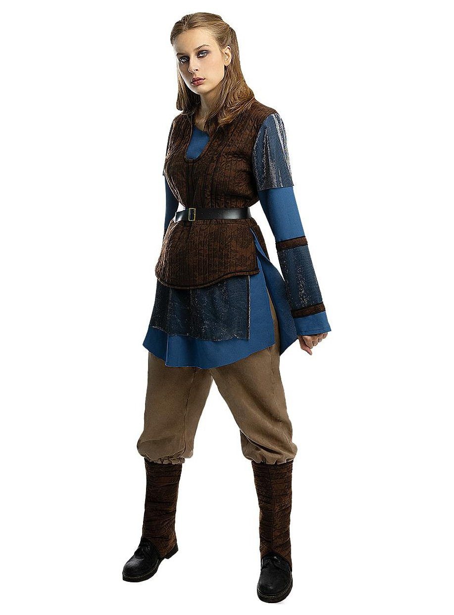 Funidelia Kostüm Vikings – Lagertha Kostüm, Rustikales Kostüm für die Netflix-Wikingerkönigin