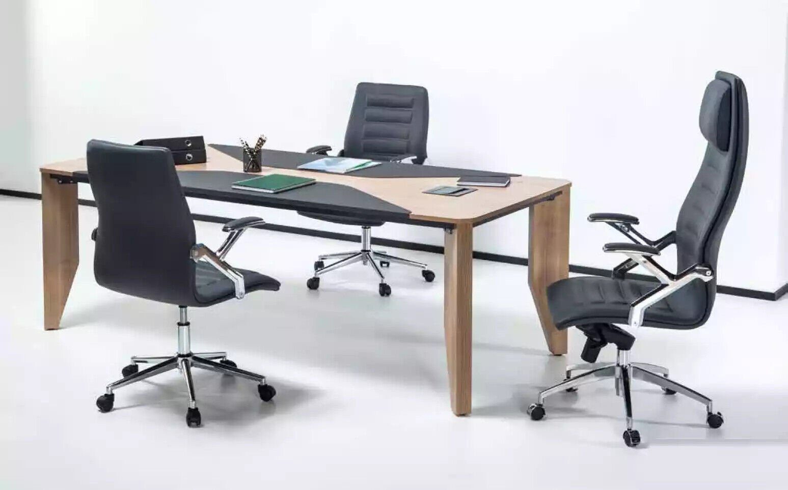 JVmoebel Konferenztisch Konferenztisch Büro Möbel 220x100 (1-St., Bürotisch Konferenztisch) Einrichtung