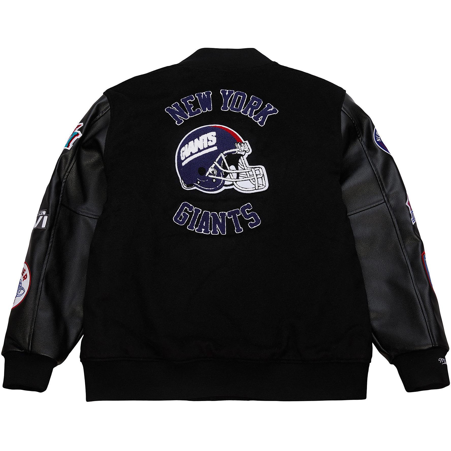 Mitchell & Ness Winterjacke Varsity BLACKOUT New York Giants günstig online kaufen