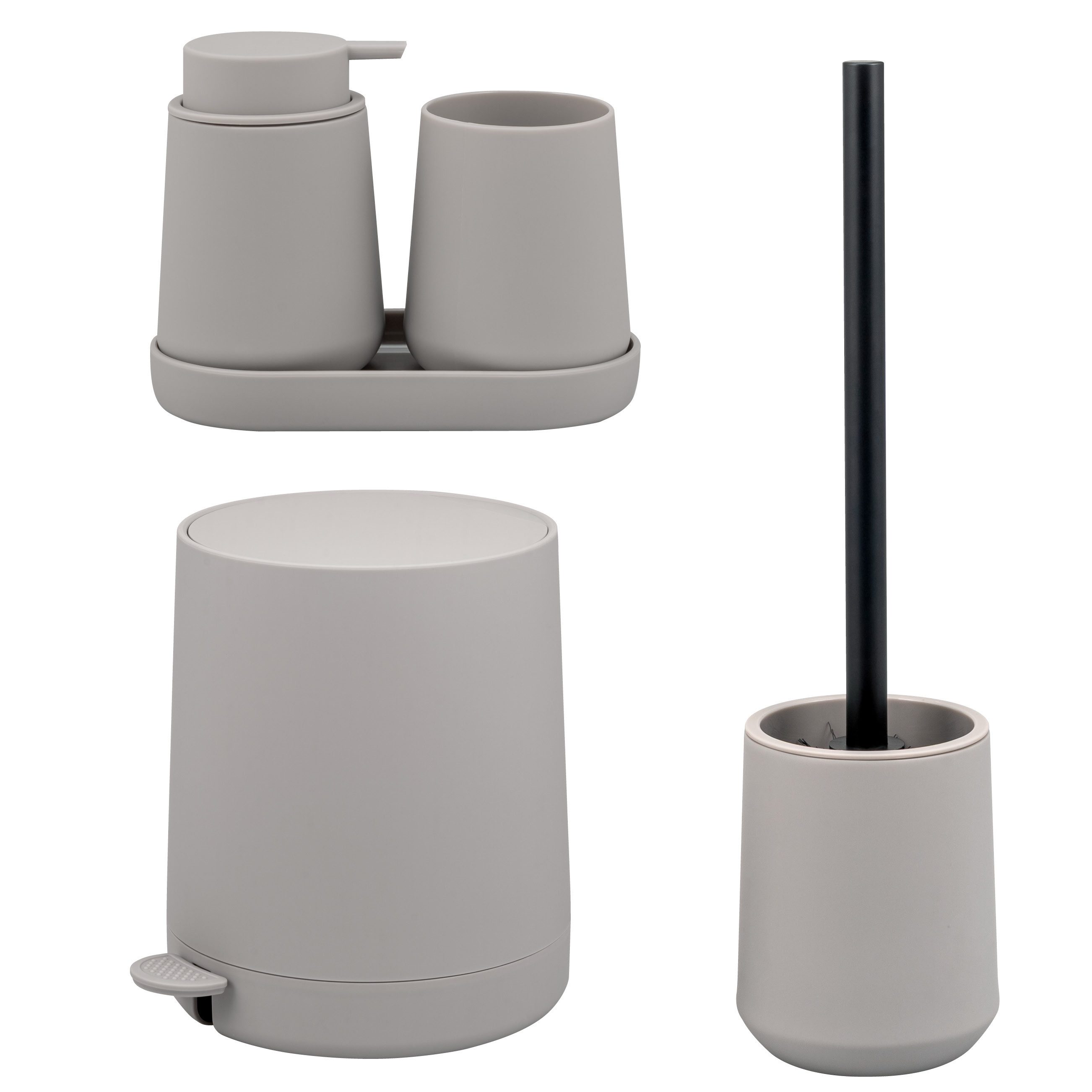 eluno Badaccessoire-Set TESERO 5tlg. Soft-Touch, 5 tlg.