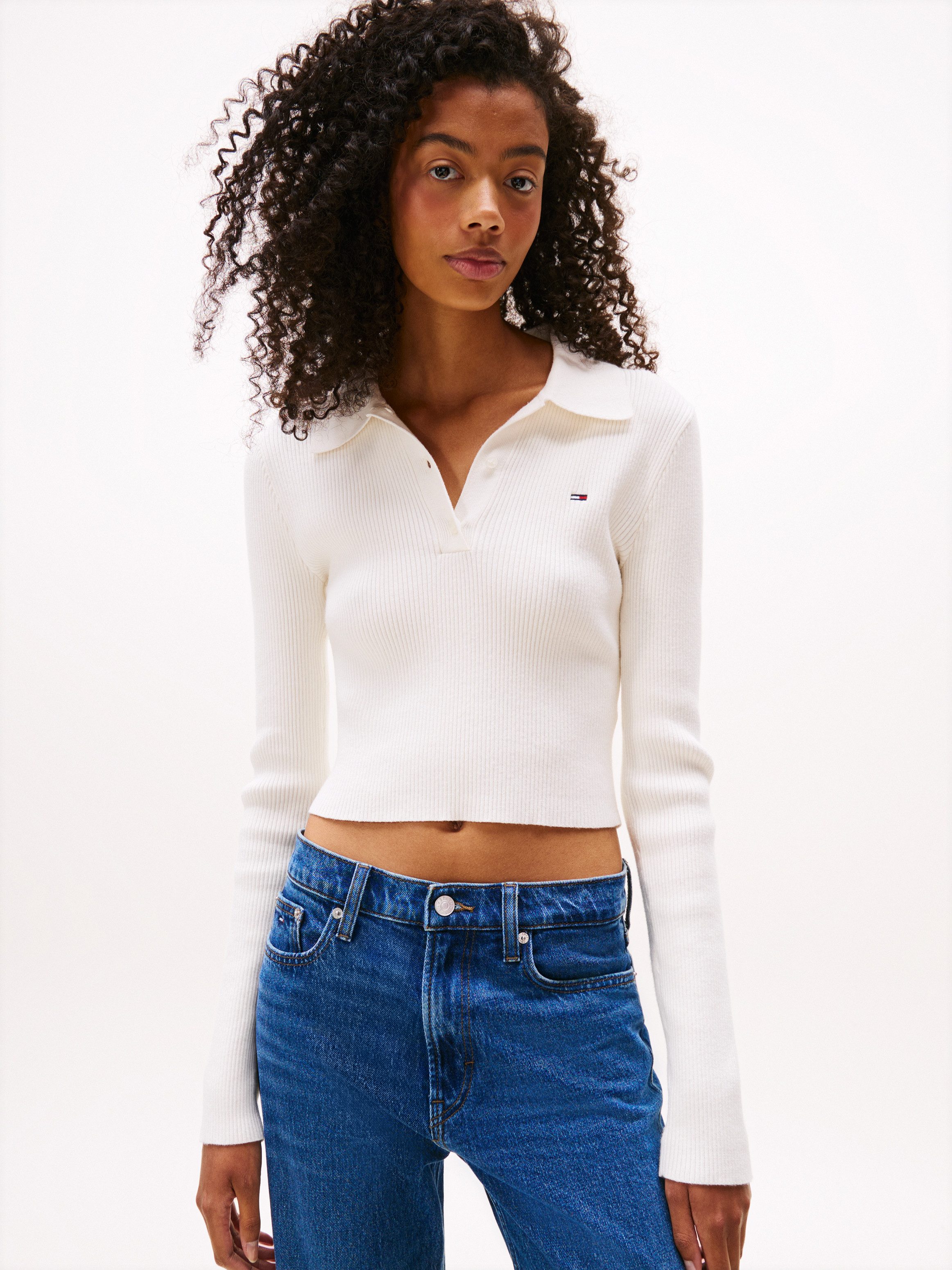 Tommy Jeans Polokragenpullover TJW ESSENTIAL POLO günstig online kaufen