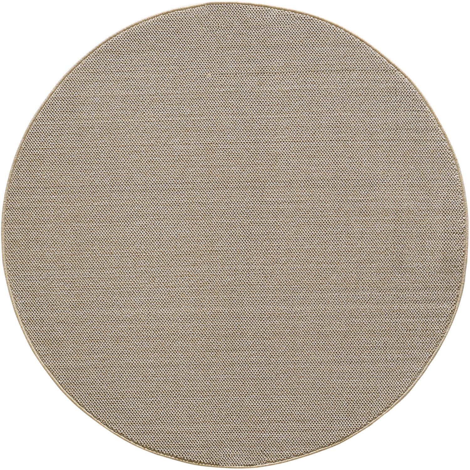 Teppium Teppich Unicolor - Einfarbig, Rund, Höhe: 7 mm, Kurzflor Schlingen günstig online kaufen
