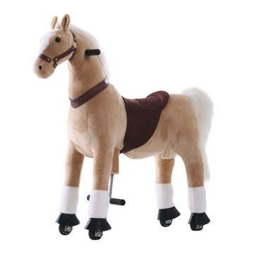 Sweety-Toys Reittier Sweety Toys 14552 Reittier Pferd Vanilla auf Rollen für 4 bis 9 Jahre